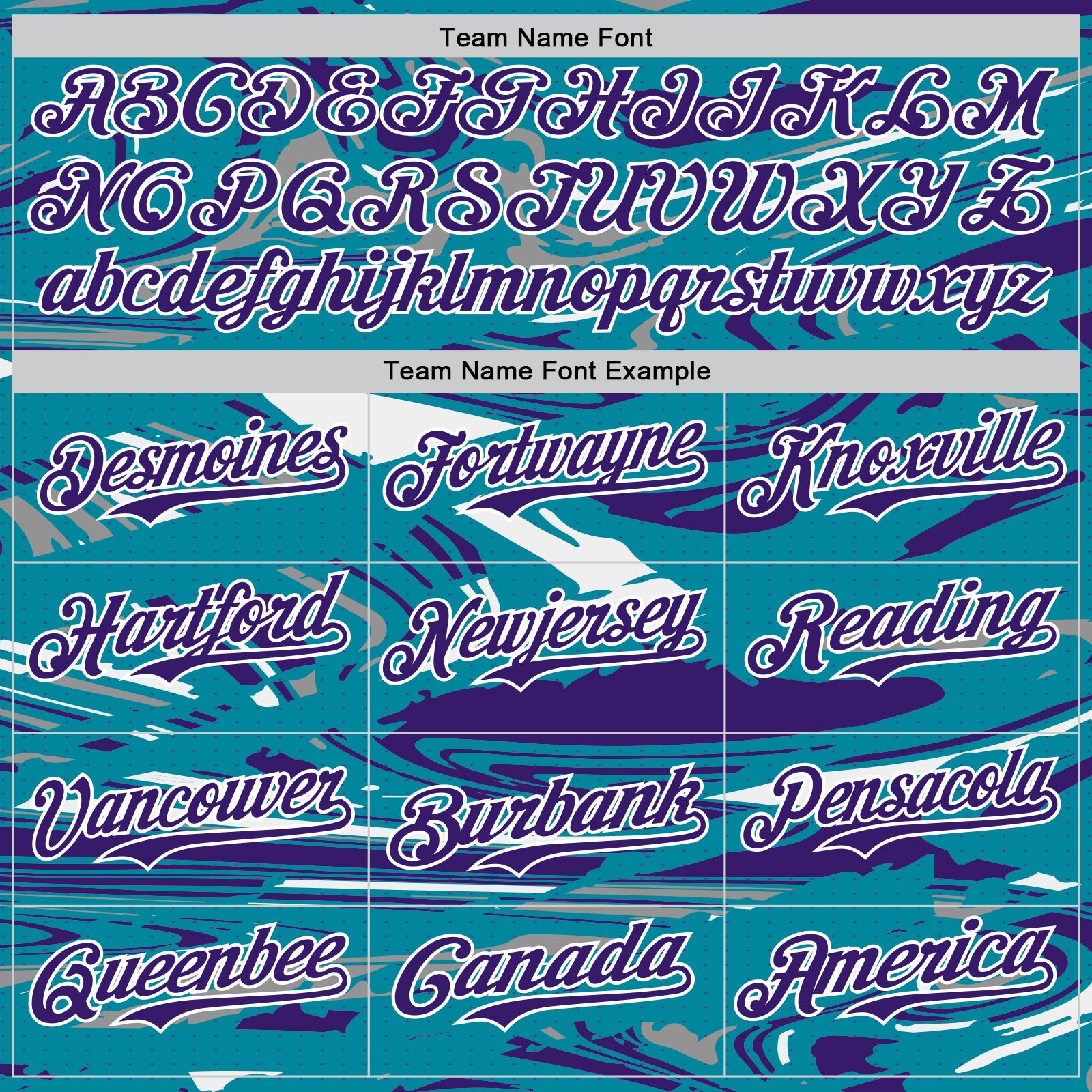 Custom Figure Purple Teal-White Fluid Bomber Full-Snap Varsity Letterman Hoodie Jacket