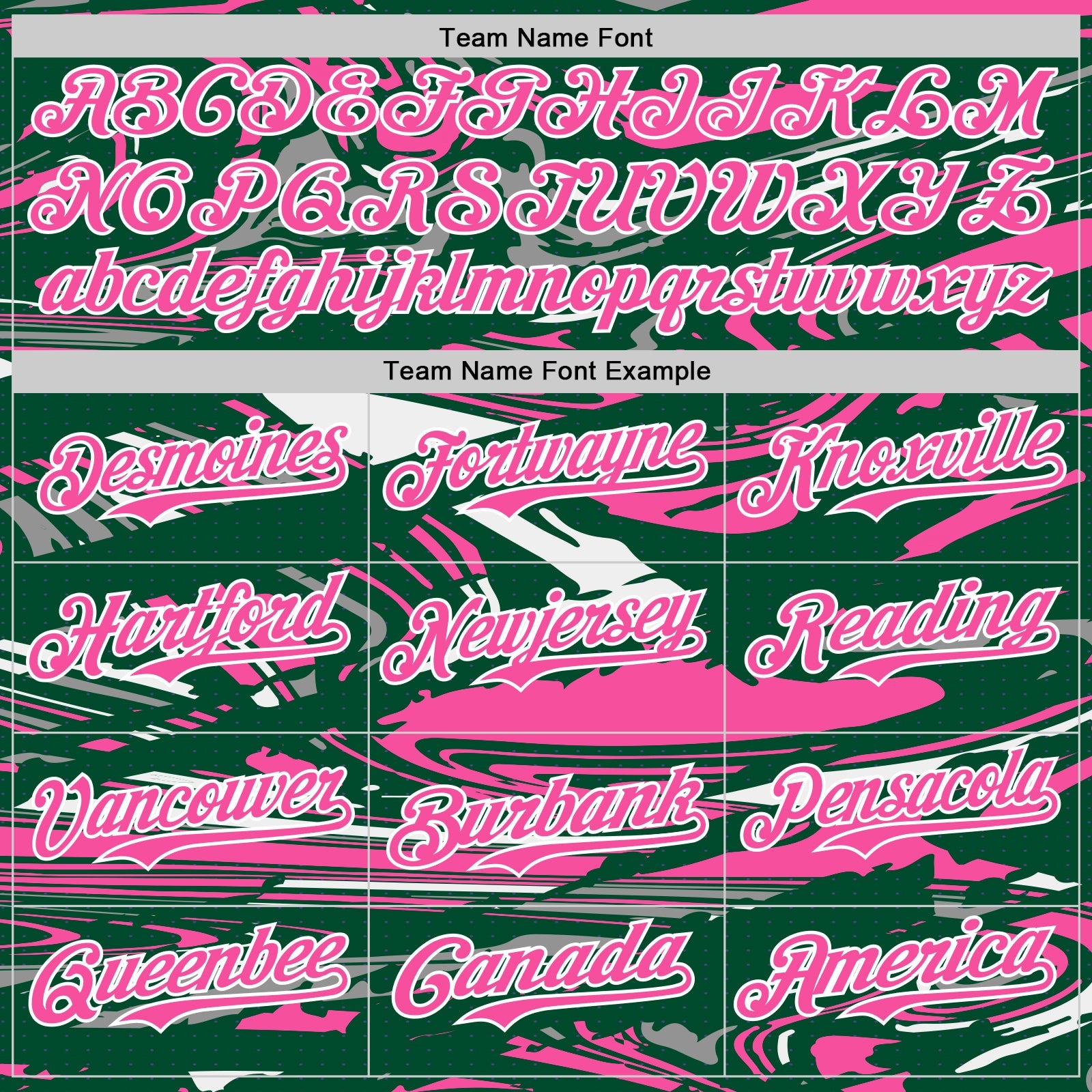 Custom Figure Pink Kelly Green-White Fluid Bomber Full-Snap Varsity Letterman Hoodie Jacket