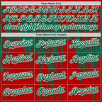 Custom Royal Kelly Green-White Dripping Splatter 3D Pattern Design Bomber Full-Snap Varsity Letterman Hoodie Jacket