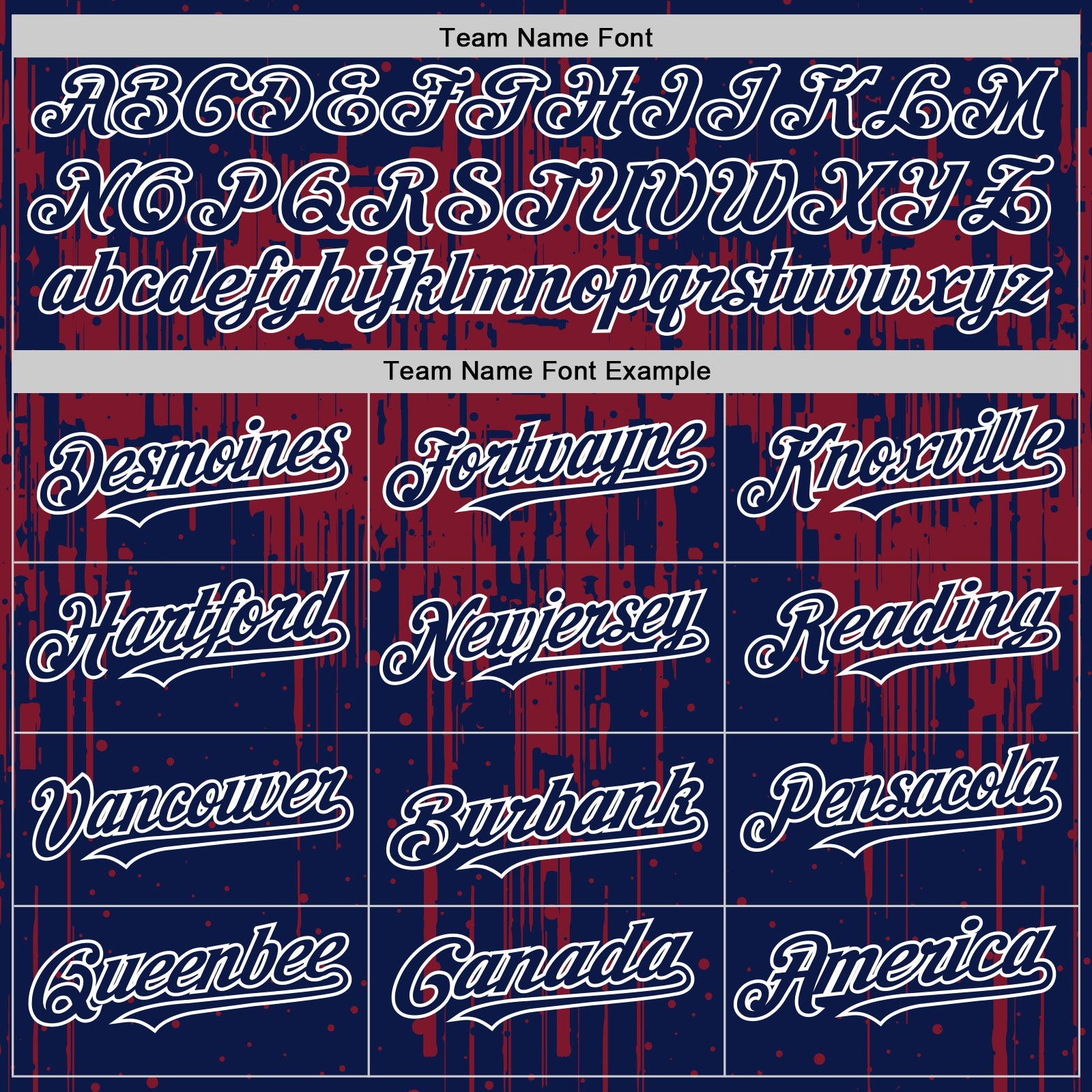 Custom Navy Crimson-White Dripping Splatter 3D Pattern Design Bomber Full-Snap Varsity Letterman Hoodie Jacket