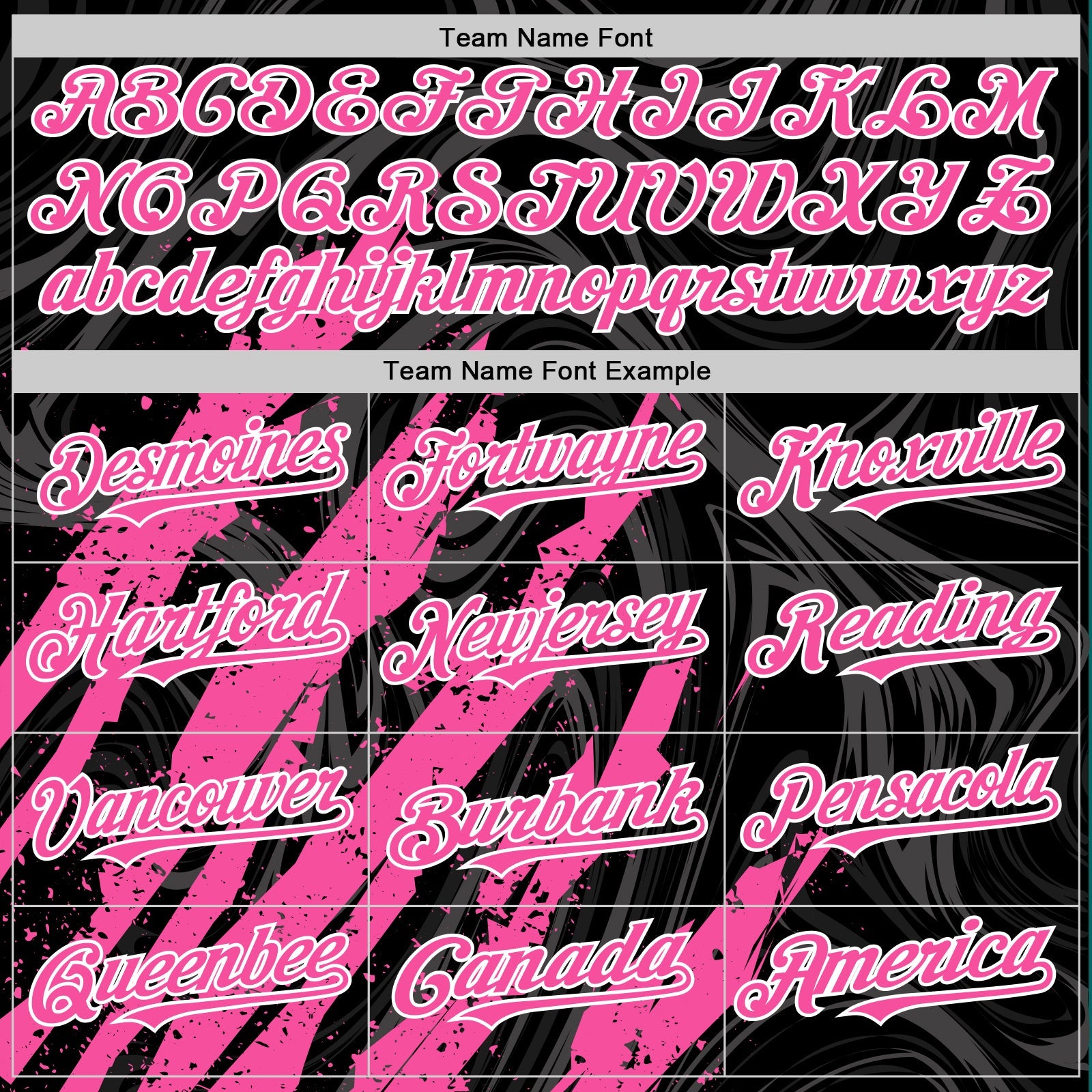 Custom Black Pink-White Splash 3D Pattern Design Bomber Full-Snap Varsity Letterman Hoodie Jacket