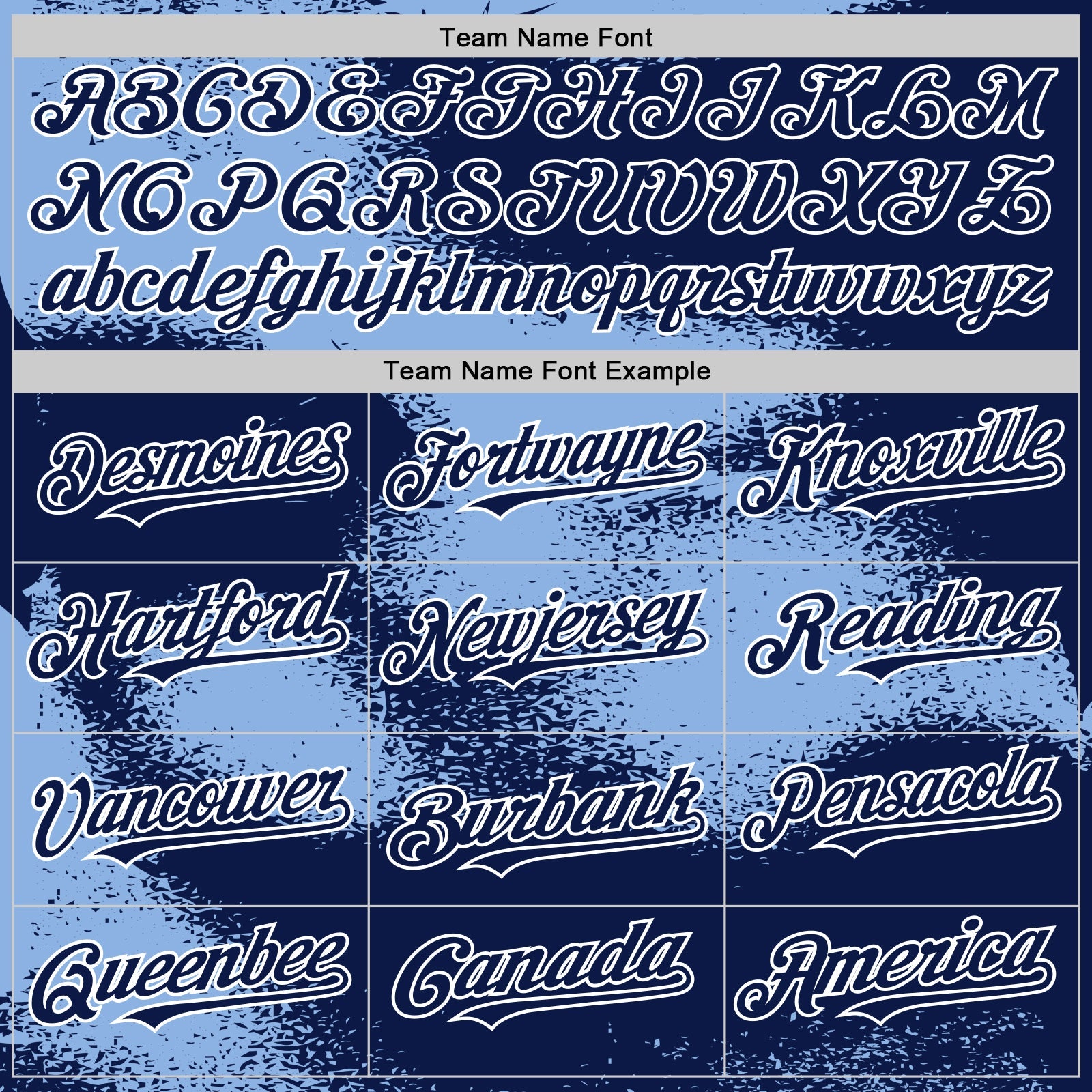 Custom Navy Light Blue-White Abstract Color Blocks Fragment 3D Pattern Design Bomber Full-Snap Varsity Letterman Hoodie Jacket