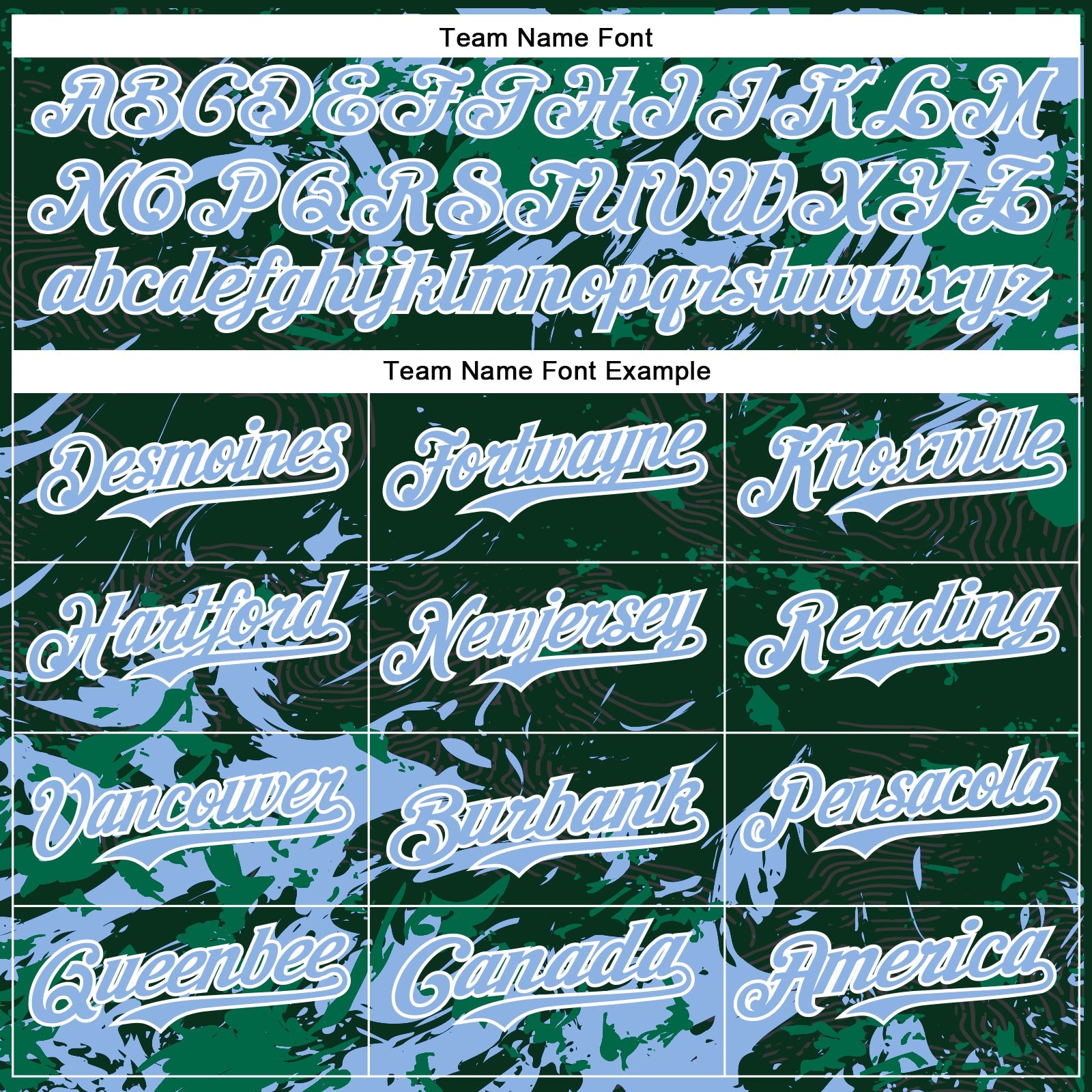 Custom Green Light Blue Kelly Green-White Splash 3D Pattern Design Bomber Full-Snap Varsity Letterman Hoodie Jacket