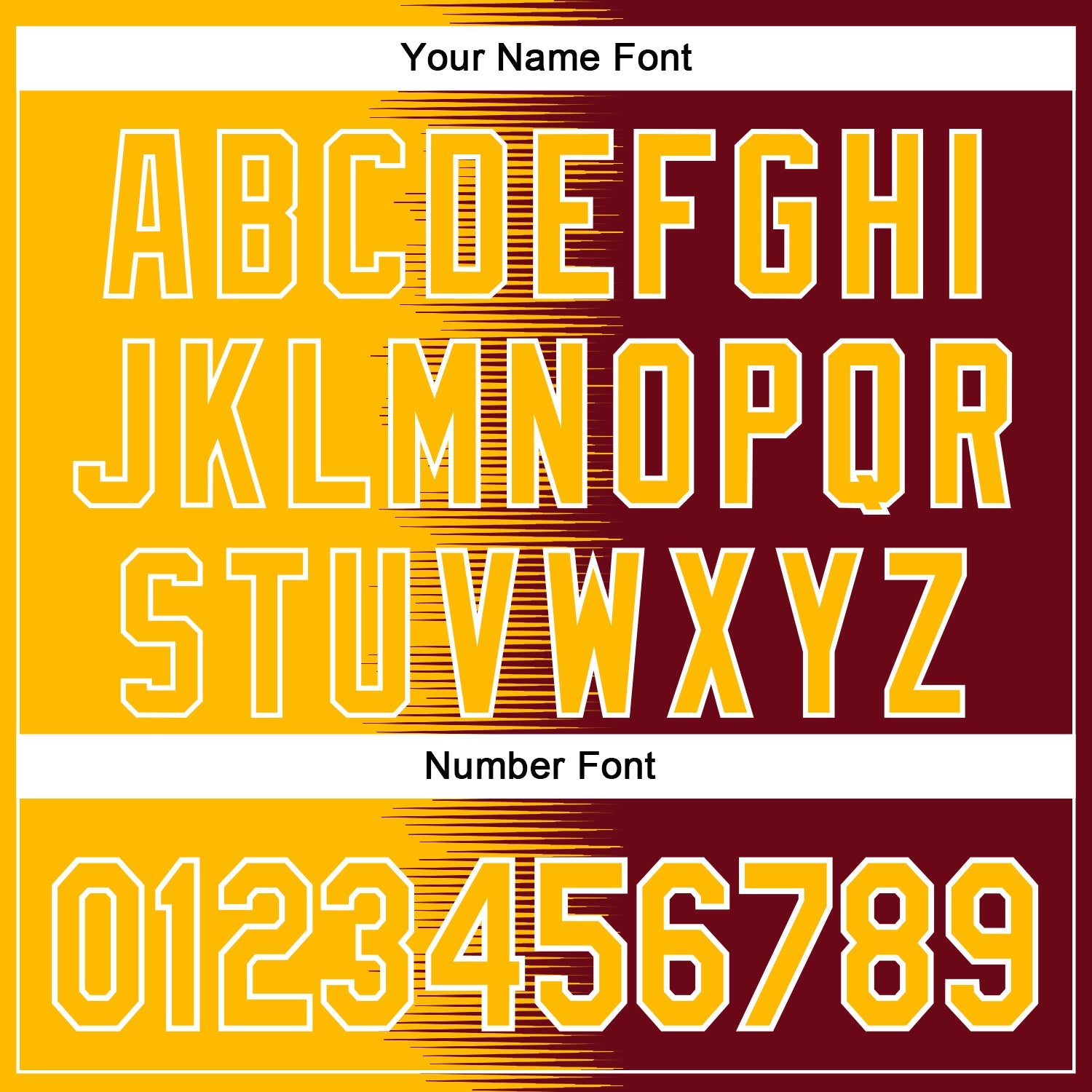 Custom Gold Crimson-White Gradient Line Bomber Full-Snap Varsity Letterman Hoodie Jacket