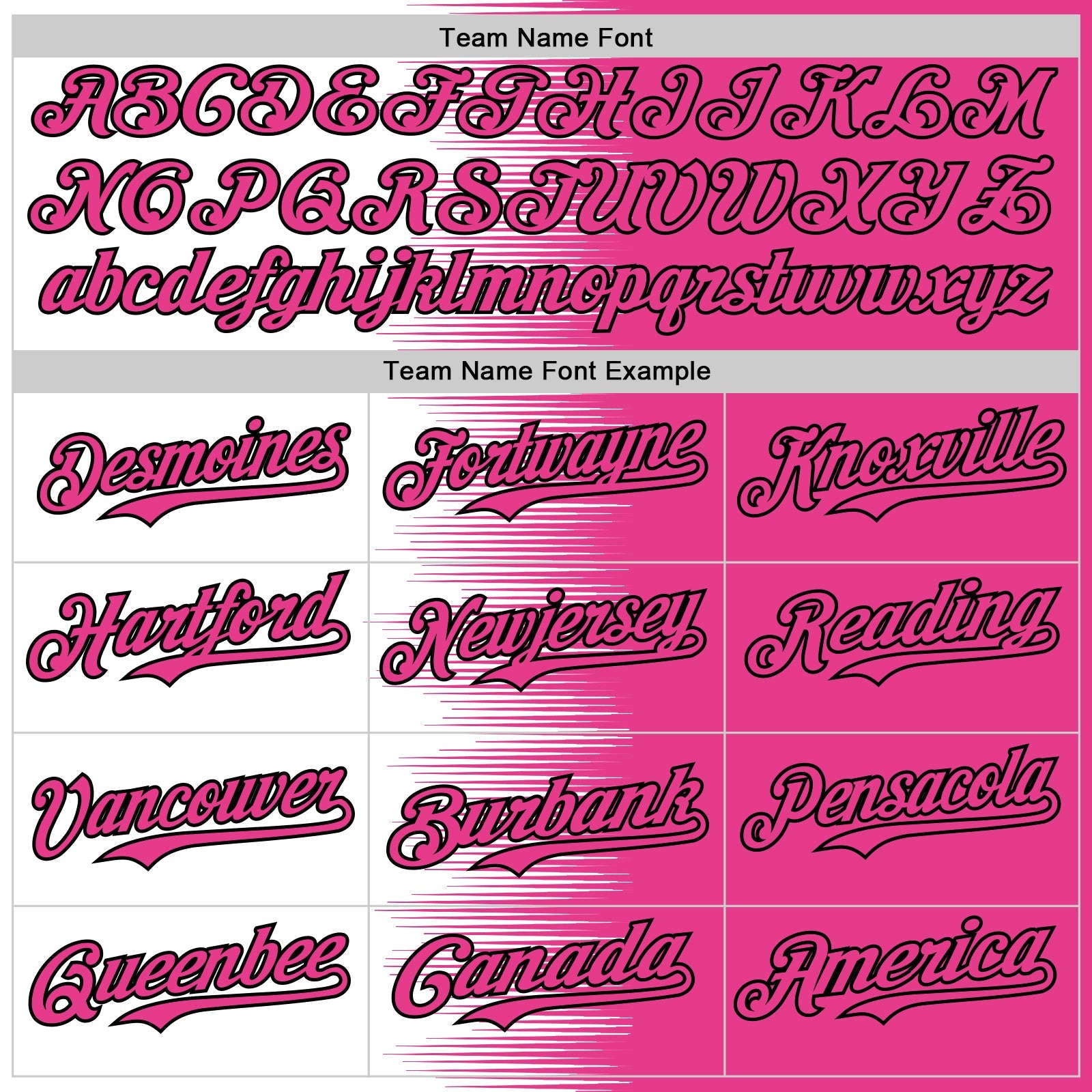 Custom White Pink-Black Gradient Line Bomber Full-Snap Varsity Letterman Hoodie Jacket