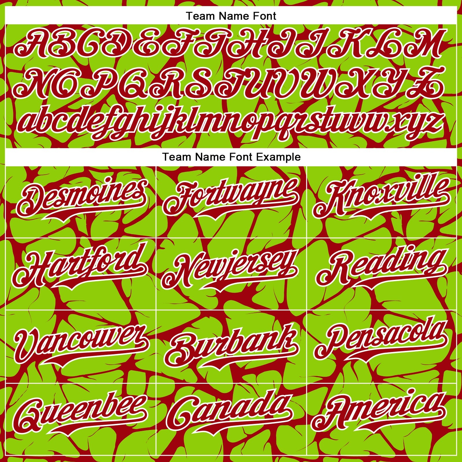 Custom Neon Green Red-White Abstract Network 3D Pattern Design Bomber Full-Snap Varsity Letterman Hoodie Jacket