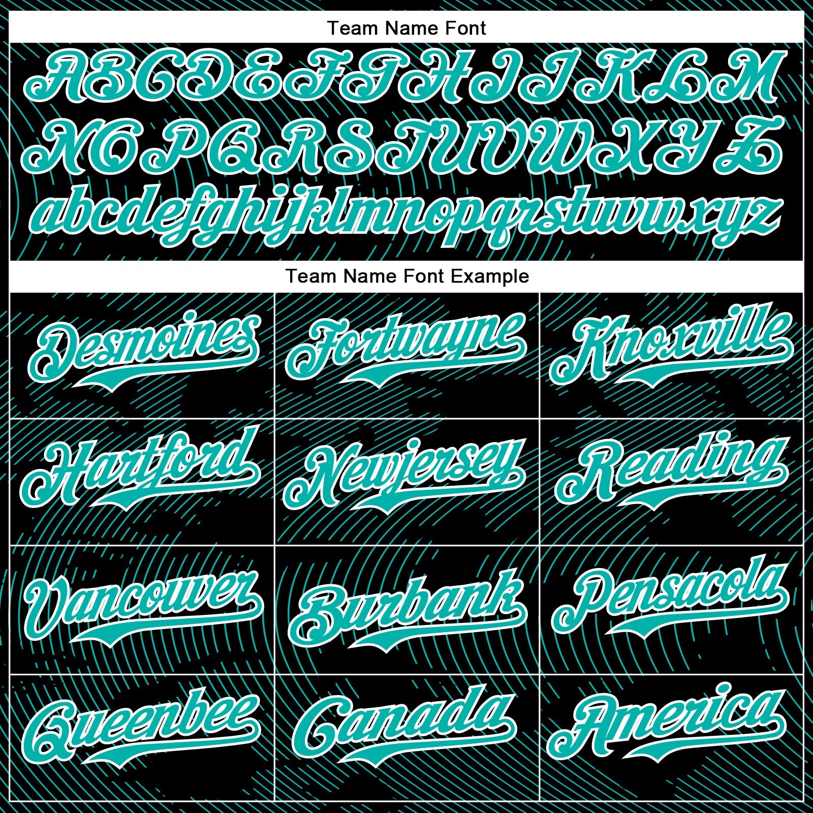 Custom Black Aqua-White Curve Lines 3D Pattern Design Bomber Full-Snap Varsity Letterman Hoodie Jacket