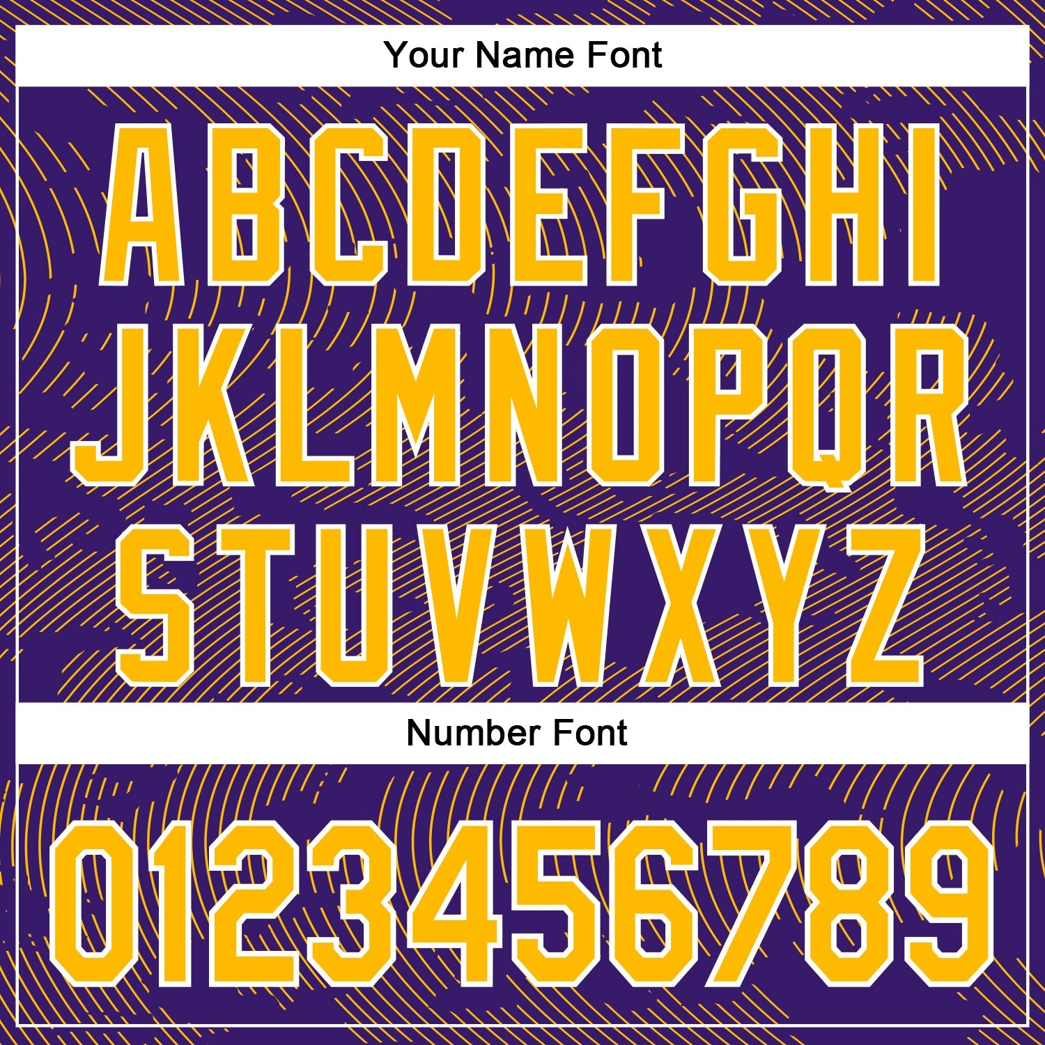 Custom Purple Gold-White Curve Lines 3D Pattern Design Bomber Full-Snap Varsity Letterman Hoodie Jacket