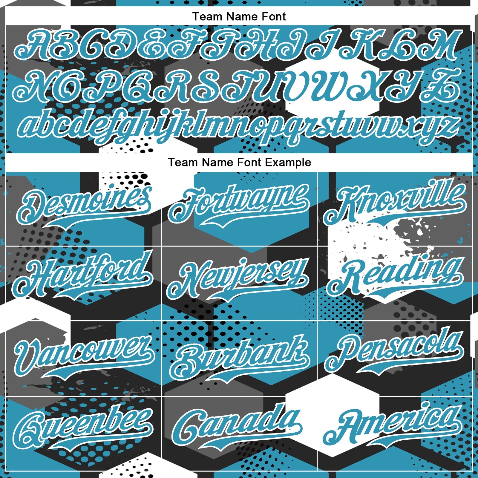 Custom Black Panther Blue-White Geometric Shape 3D Pattern Design Bomber Full-Snap Varsity Letterman Hoodie Jacket