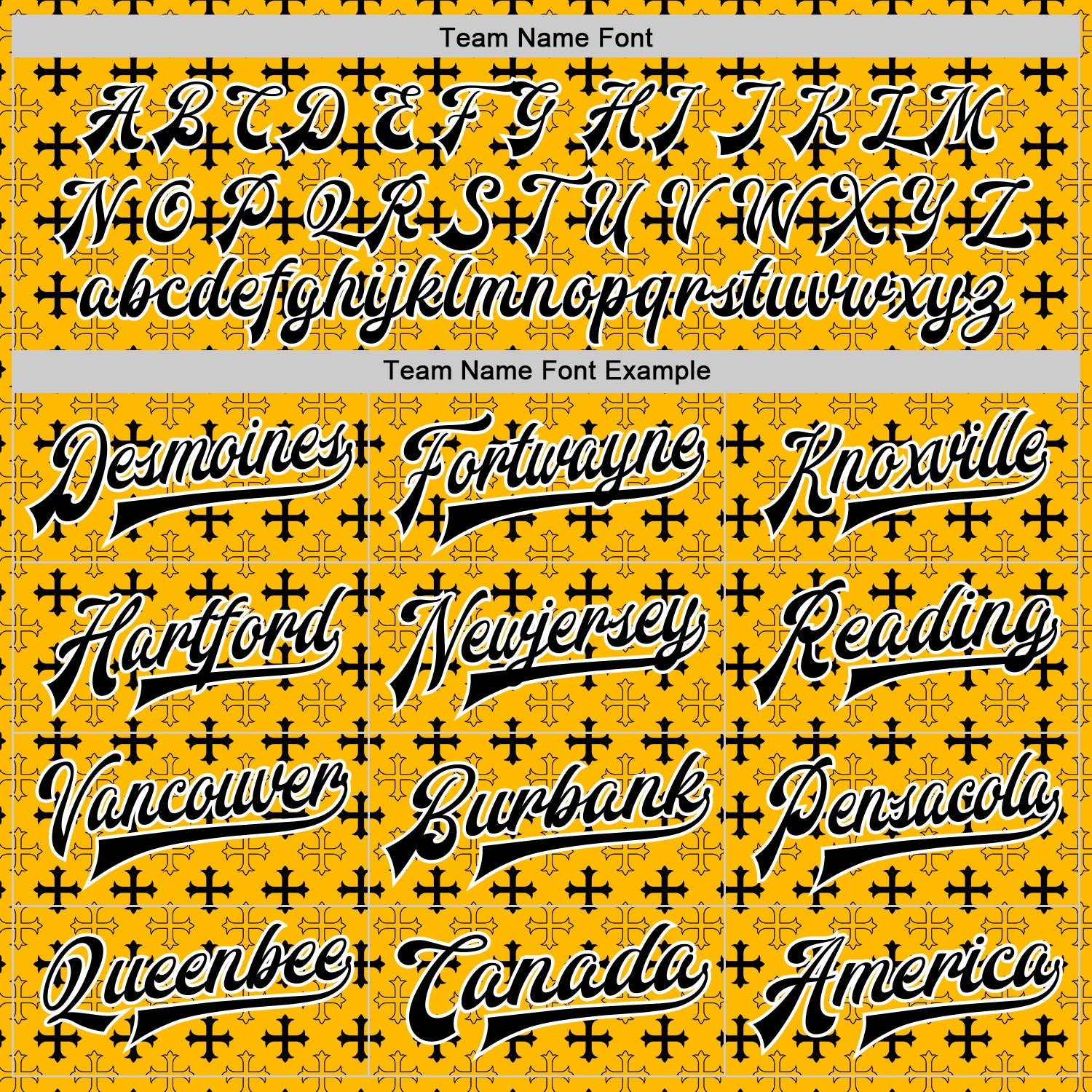 Custom Gold Black-White Gothic Crosses 3D Pattern Design Bomber Full-Snap Varsity Letterman Jacket