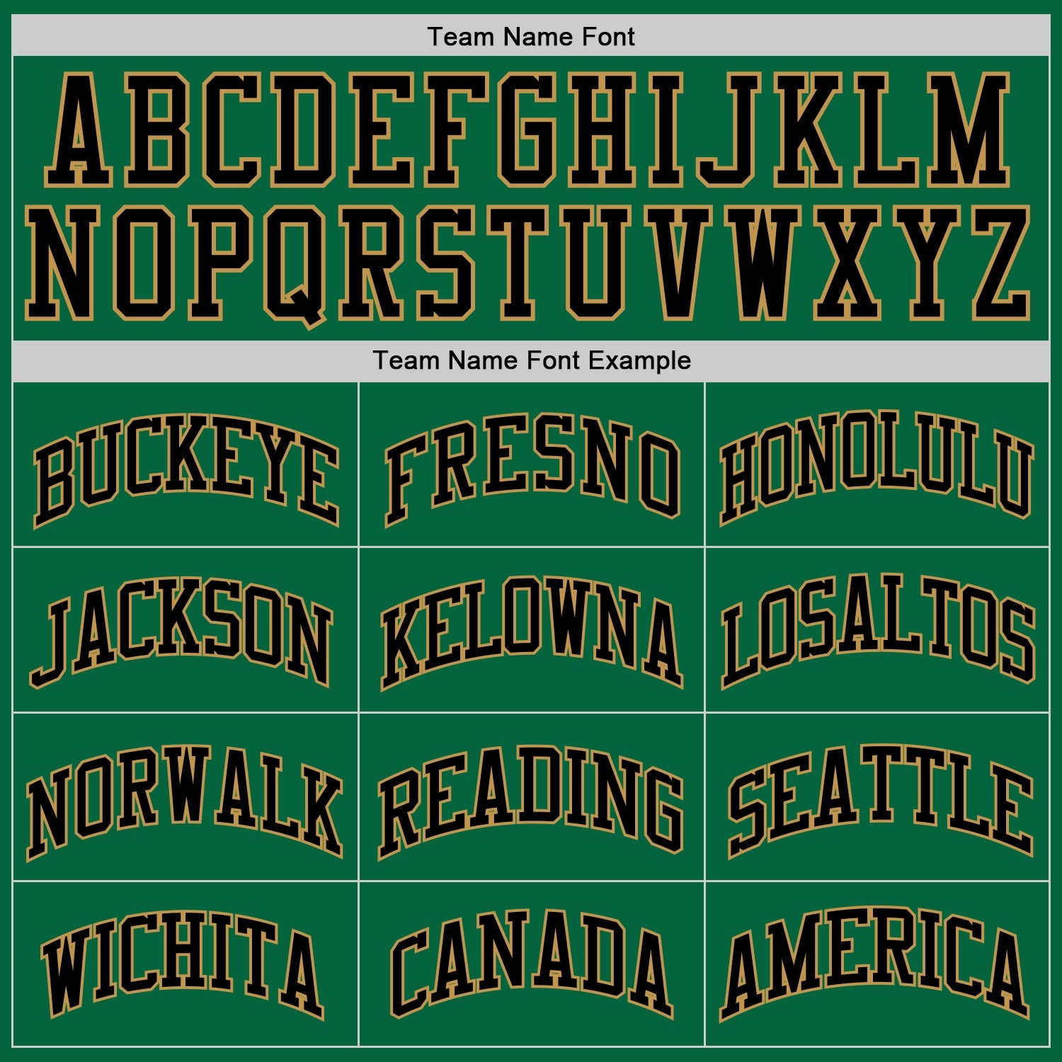 Custom Kelly Green White Pinstripe Old Gold-Black Authentic Baseball Jersey