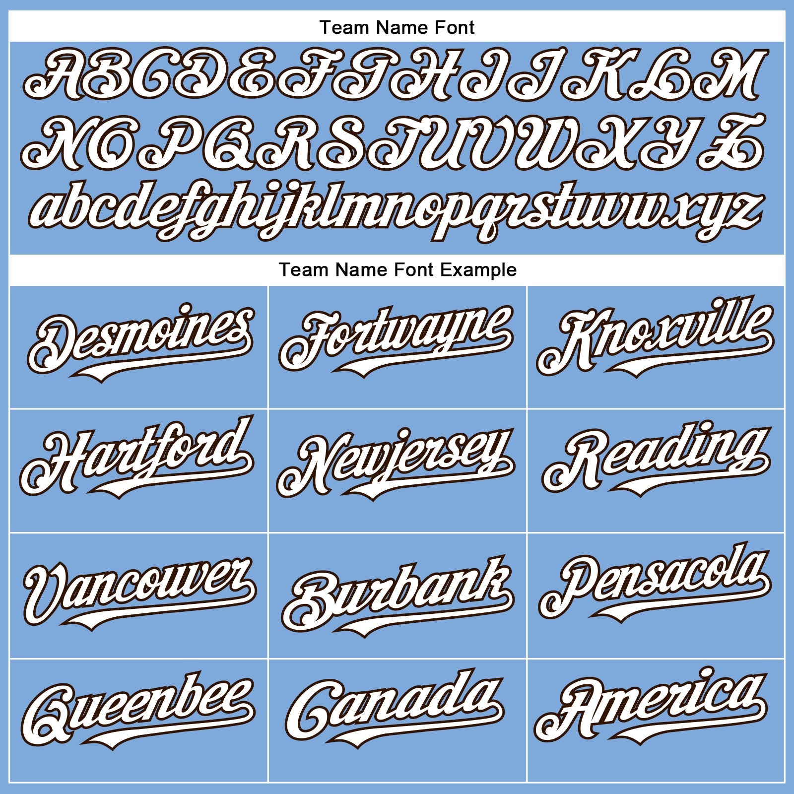 Custom Light Blue White-Brown Authentic Baseball Jersey