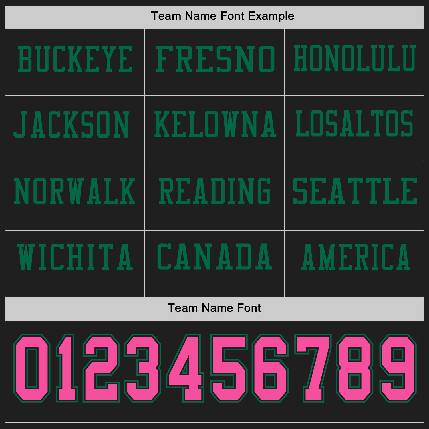 Custom Black Pink-Kelly Green Long Sleeve Authentic Football Jersey