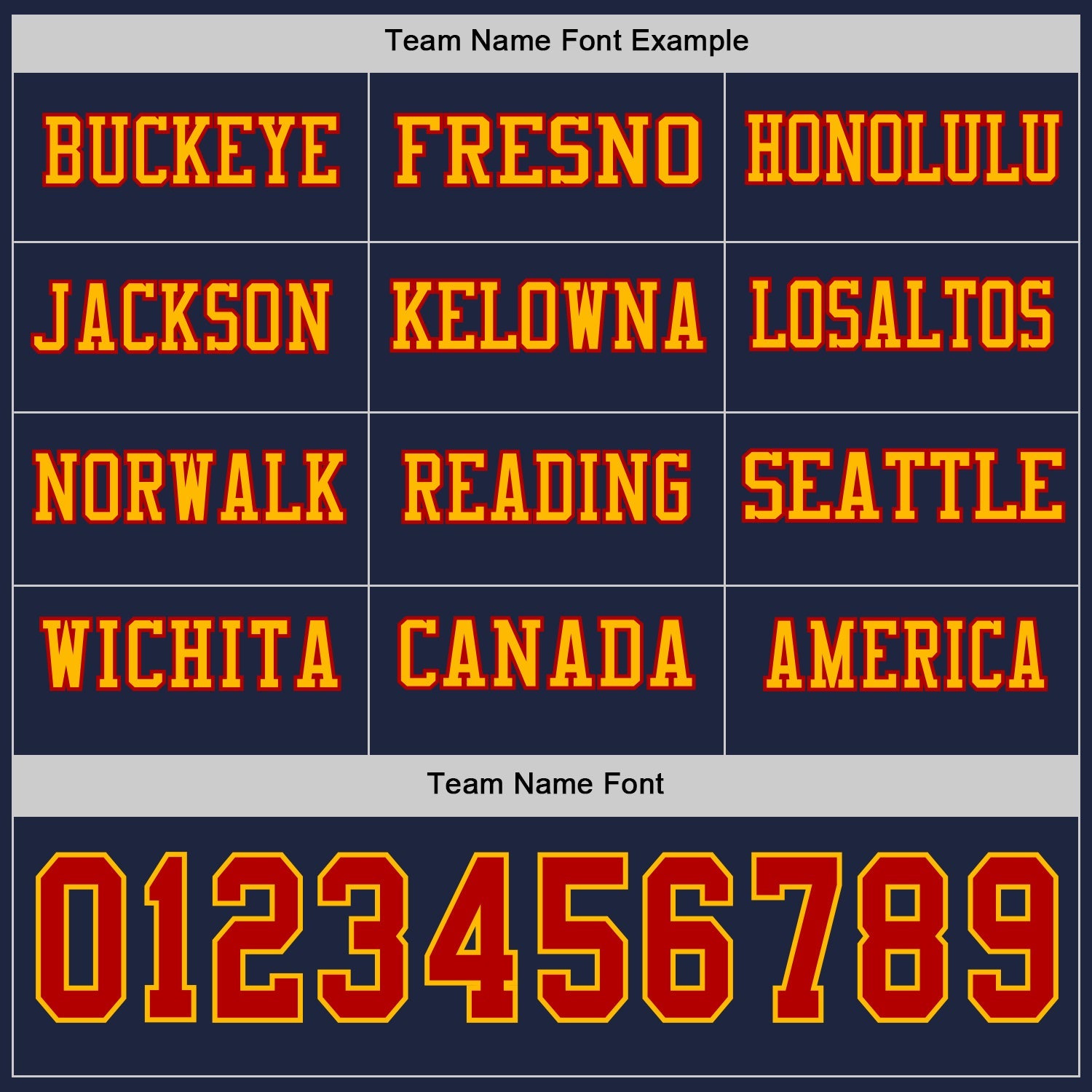 Custom Navy Red-Gold Long Sleeve Authentic Football Jersey