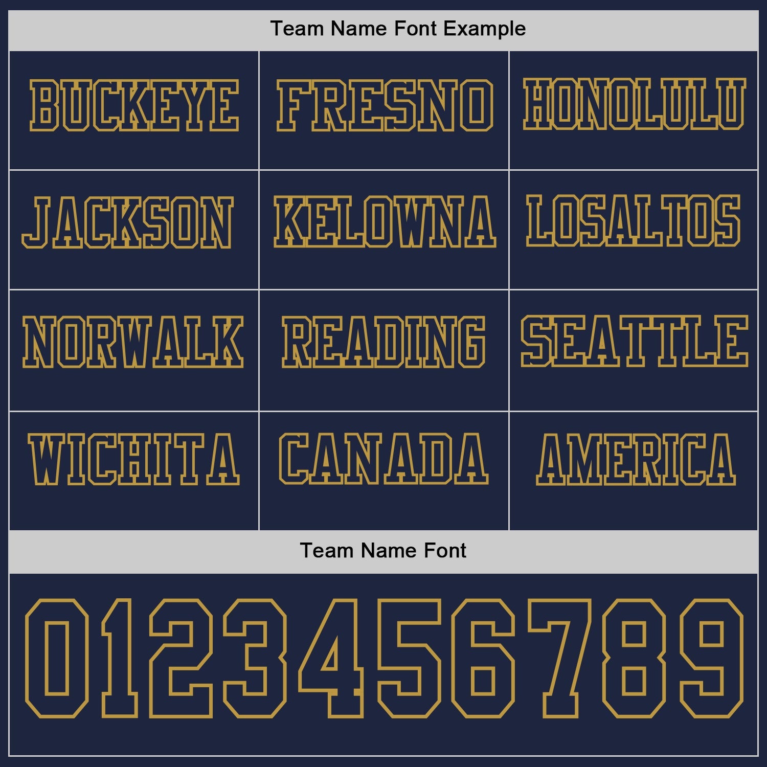 Custom Navy Old Gold Long Sleeve Authentic Football Jersey