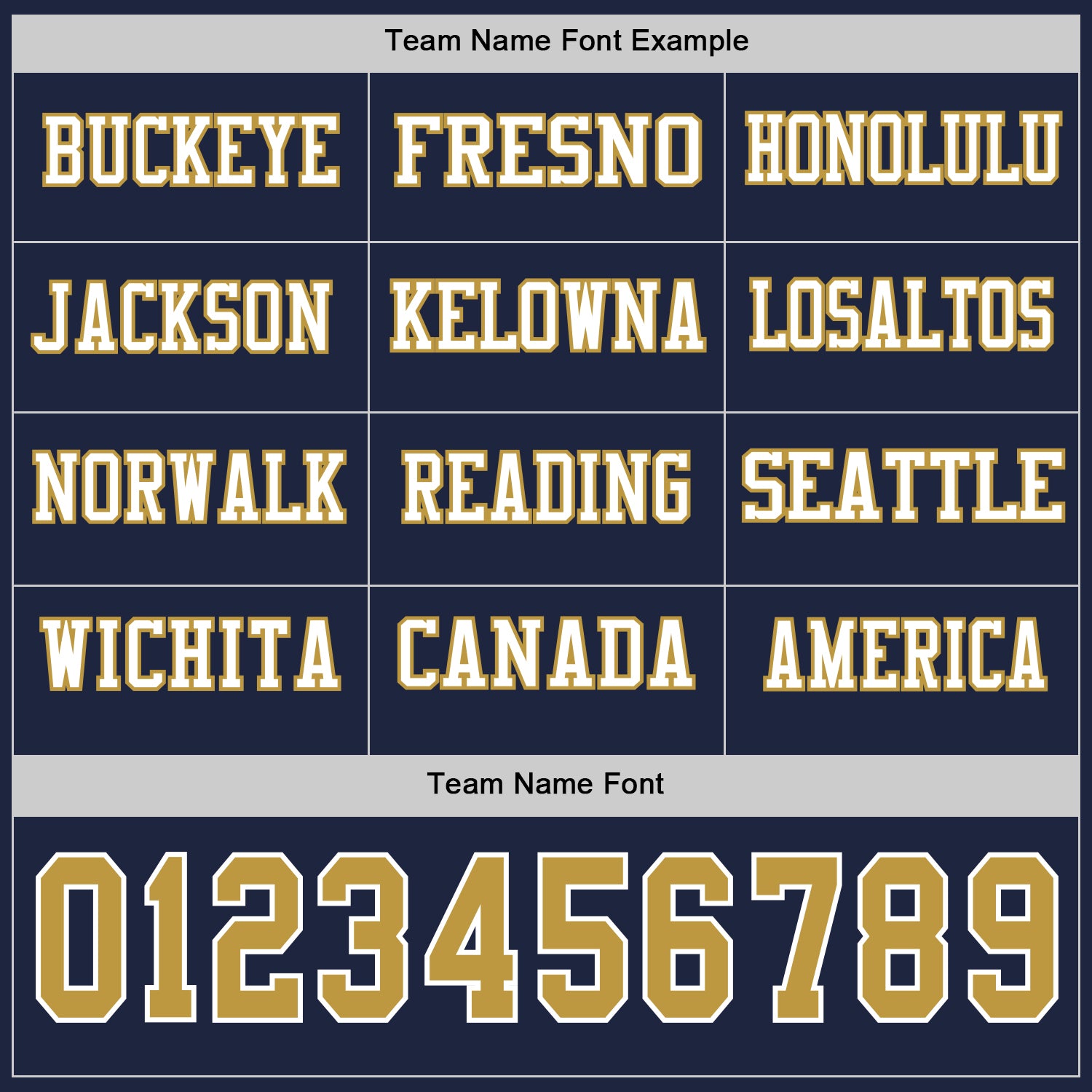 Custom Navy Old Gold-White Long Sleeve Authentic Football Jersey