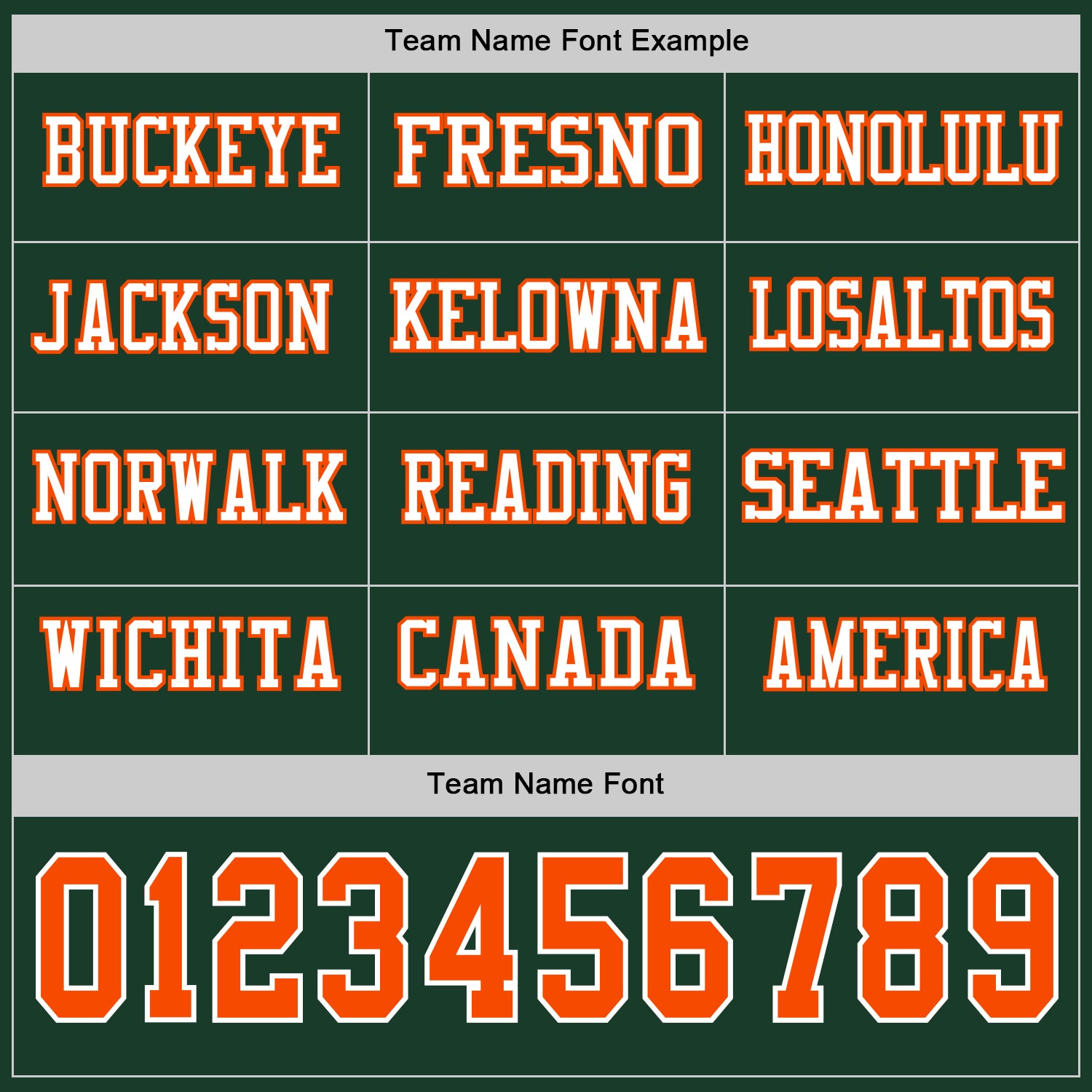 Custom Green Orange-White Long Sleeve Authentic Football Jersey