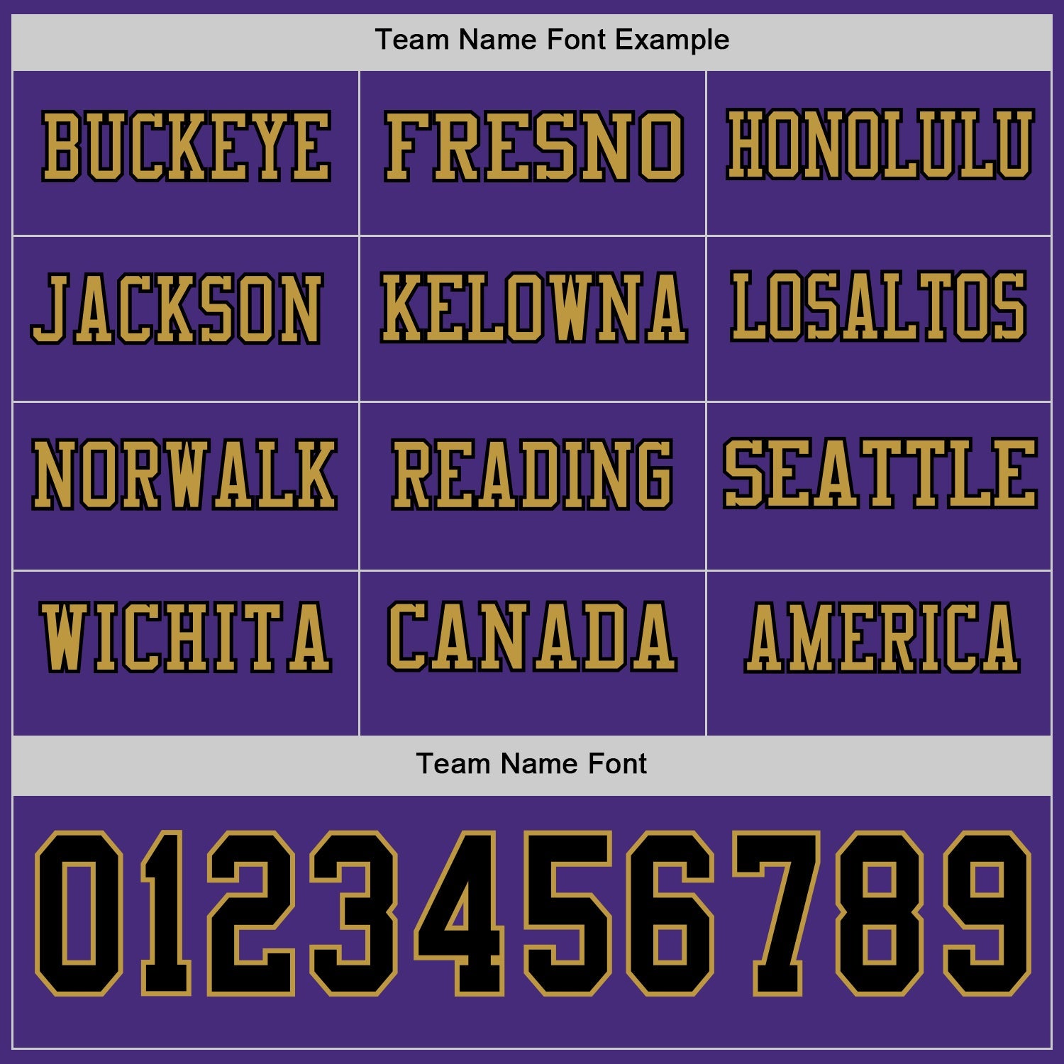 Custom Purple Black-Old Gold Long Sleeve Authentic Football Jersey