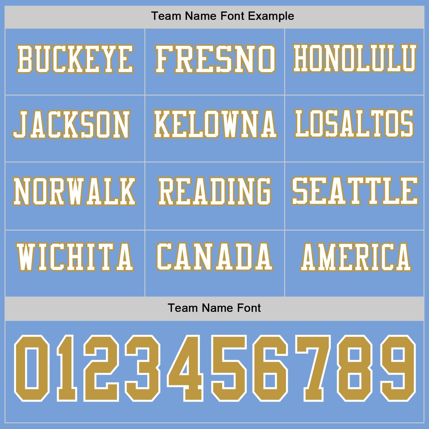 Custom Light Blue Old Gold-White Long Sleeve Authentic Football Jersey