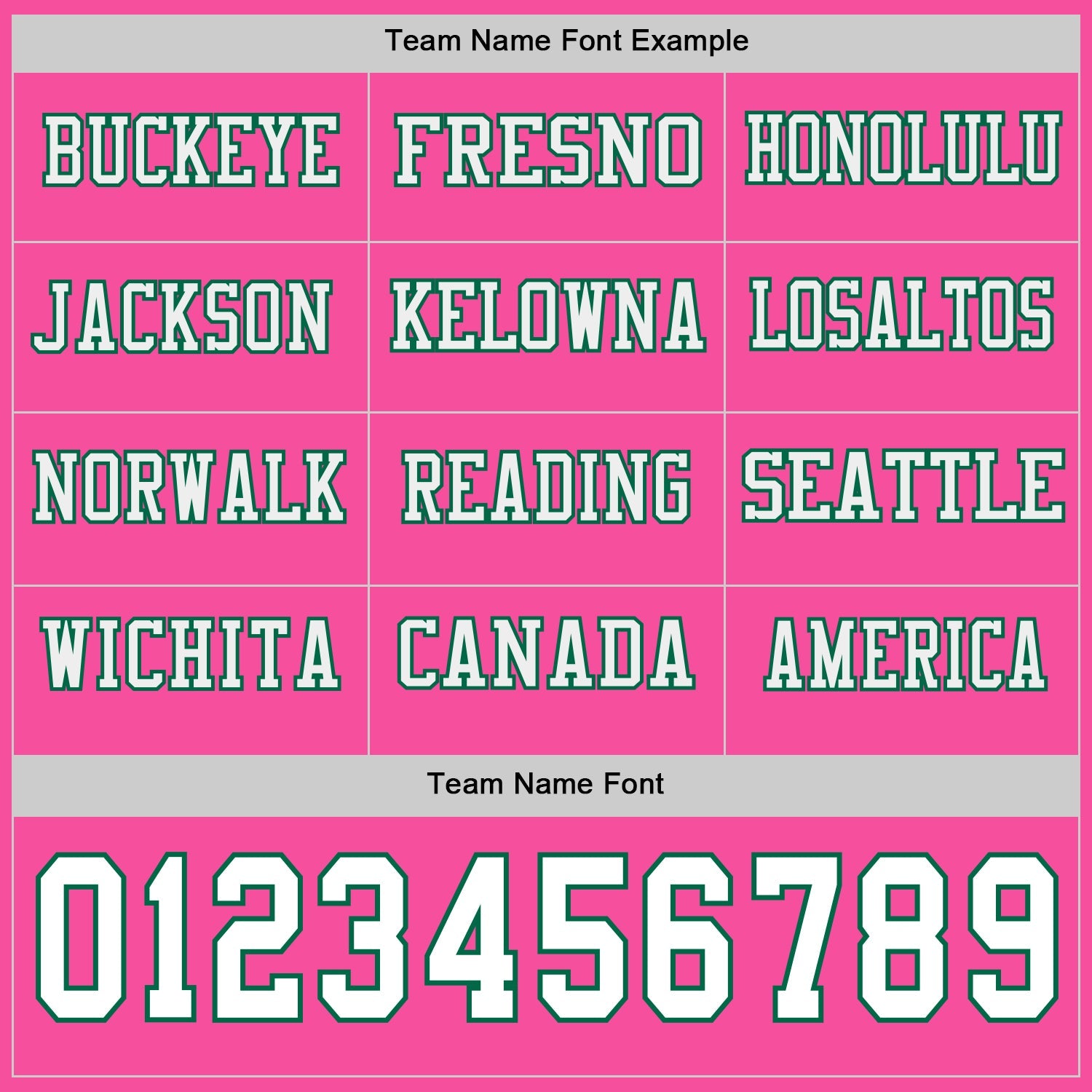 Custom Pink White=Kelly Green Long Sleeve Authentic Football Jersey