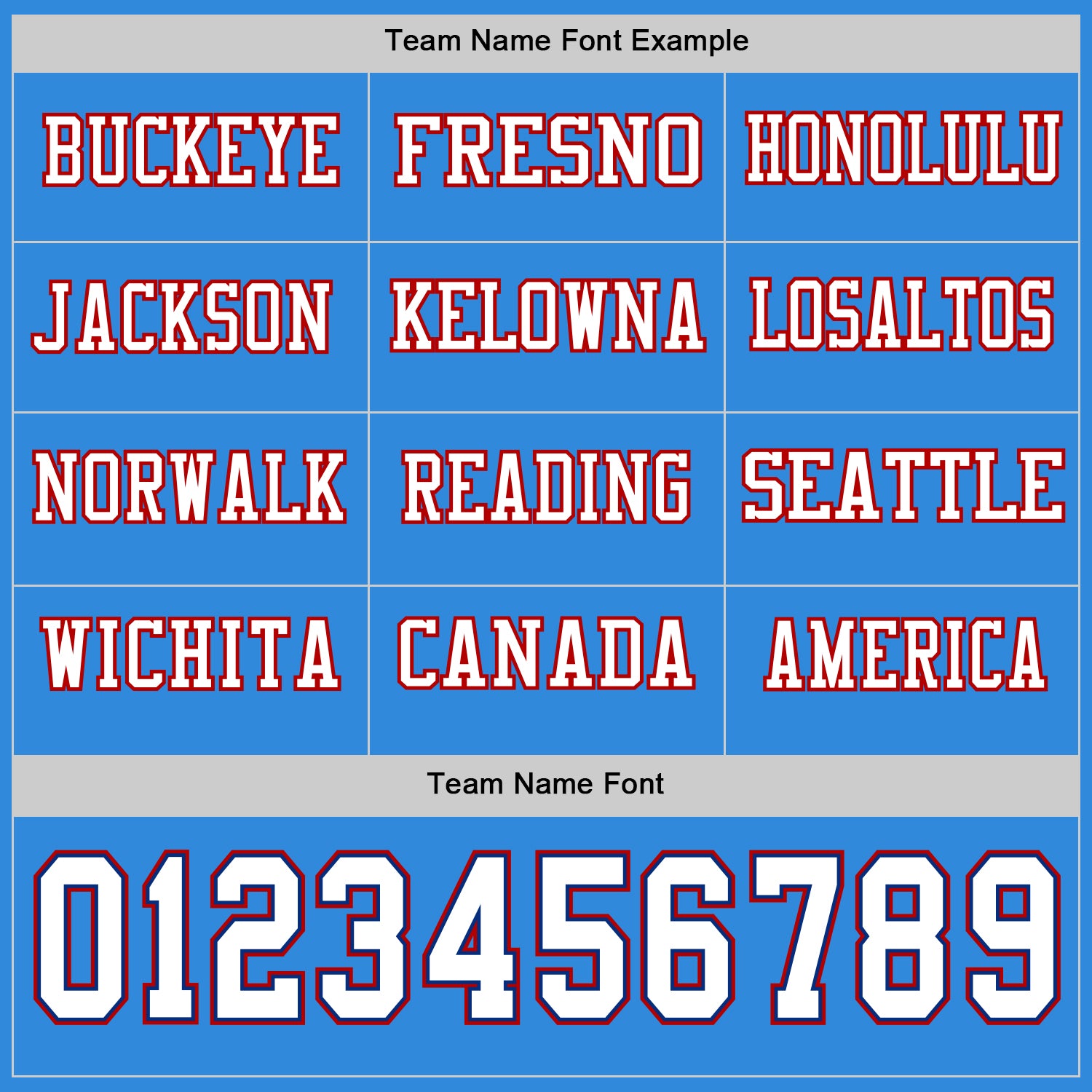 Custom Powder Blue White Royal-Red Long Sleeve Authentic Football Jersey