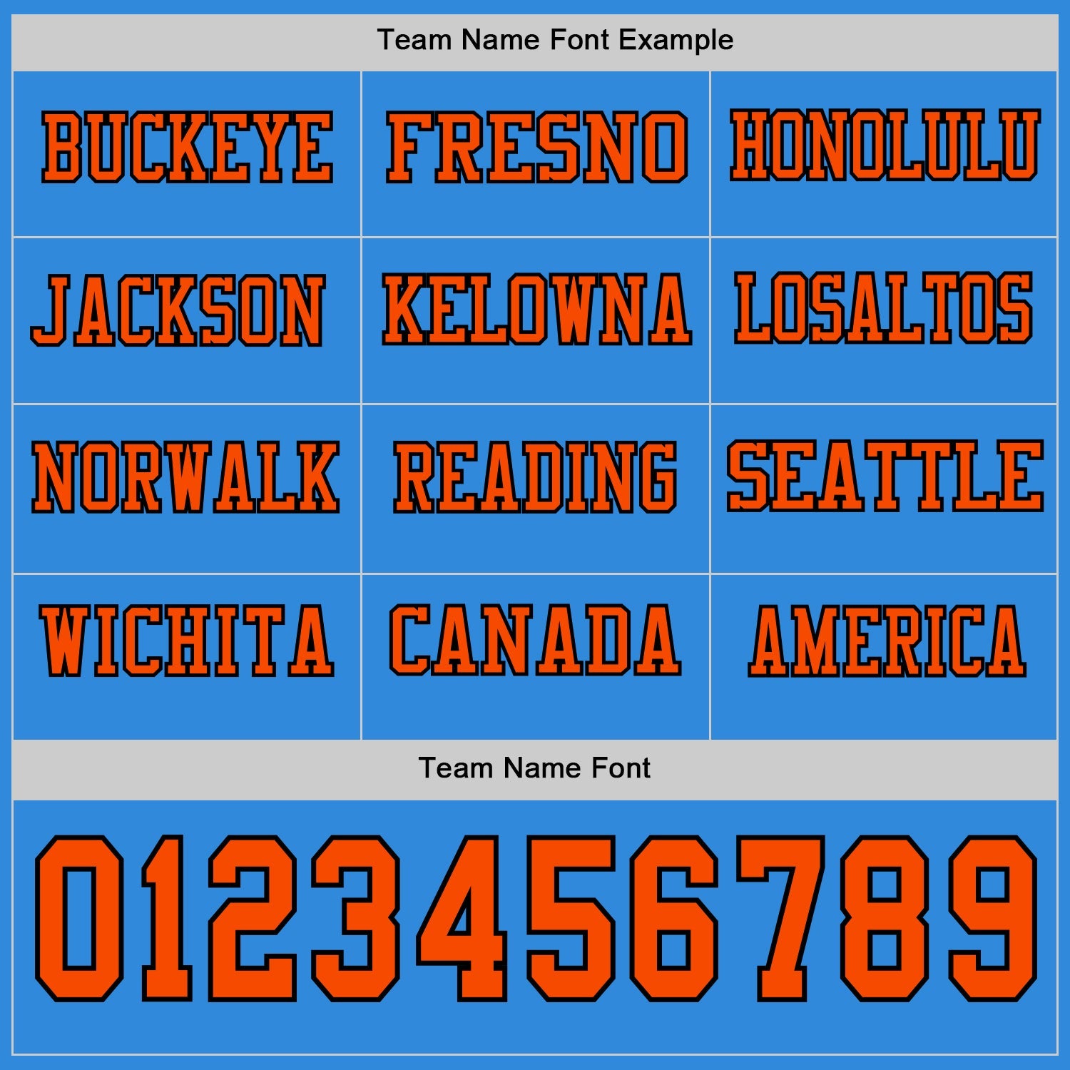 Custom Powder Blue Orange-Black Long Sleeve Authentic Football Jersey