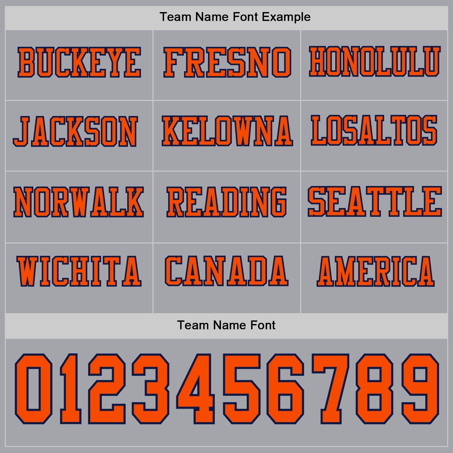 Custom Gray Orange-Navy Long Sleeve Authentic Football Jersey