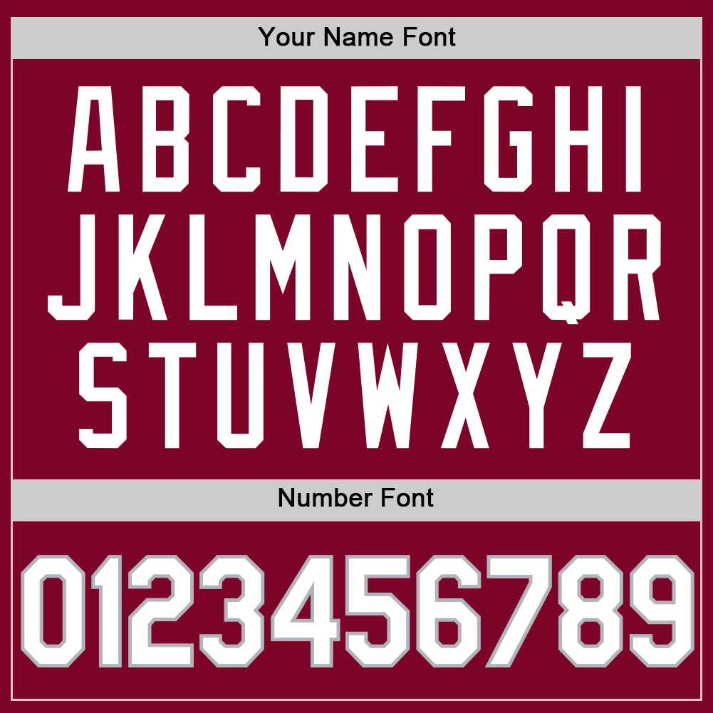 Custom Maroon White-Gray Authentic Throwback Basketball Jersey