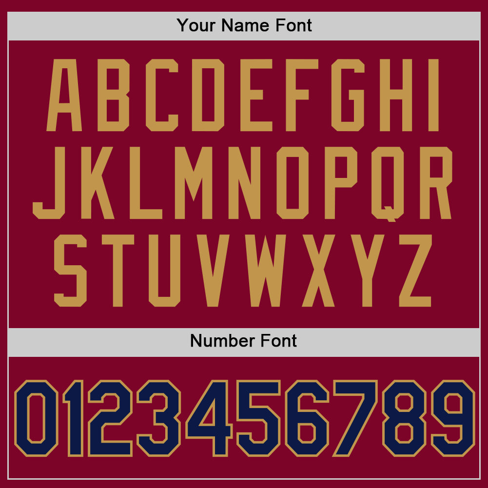 Custom Maroon Navy-Old Gold Authentic Throwback Basketball Jersey