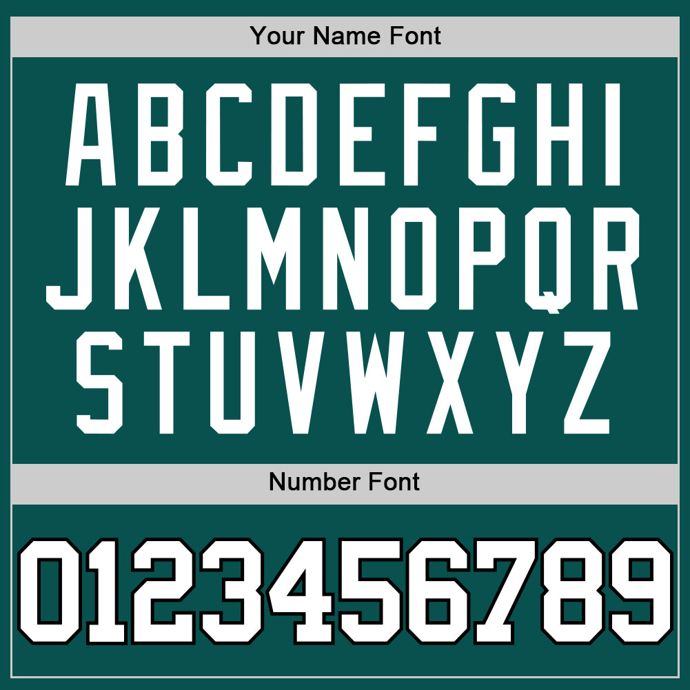 Custom Midnight Green White-Black Authentic Basketball Jersey