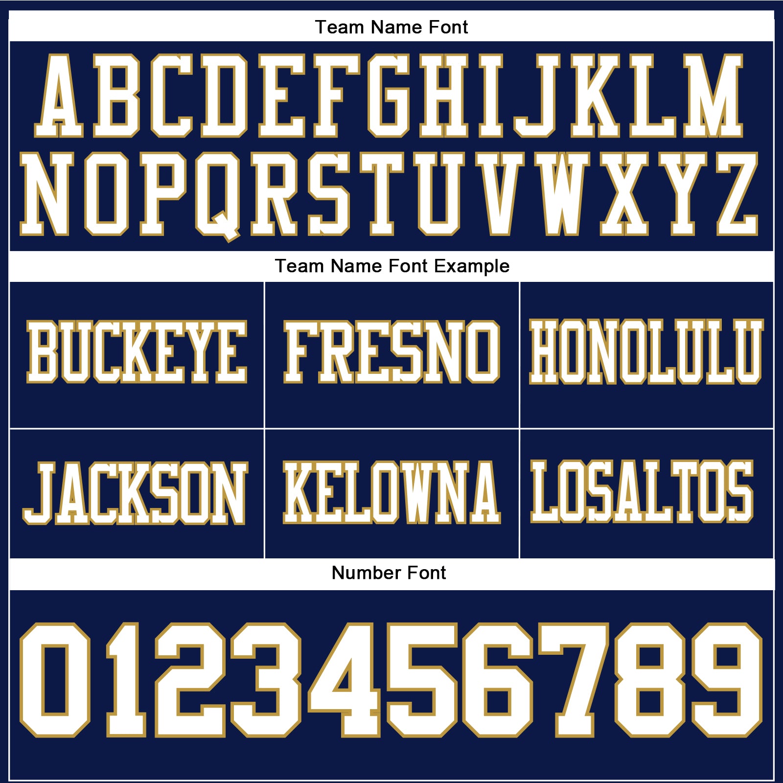 Custom Navy White-Old Gold Authentic Football Jersey