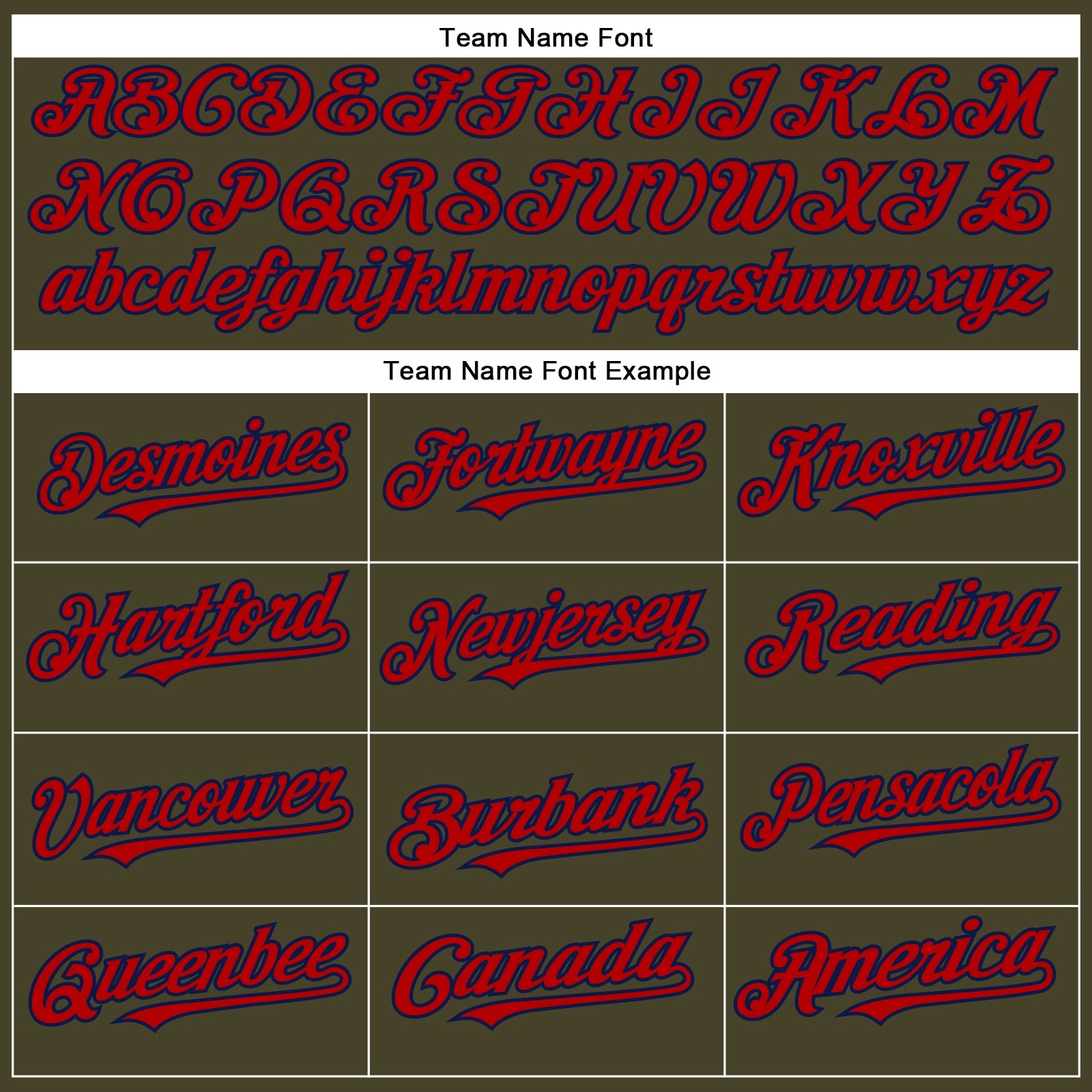 Custom Olive Red-Navy Authentic Salute To Service Baseball Jersey