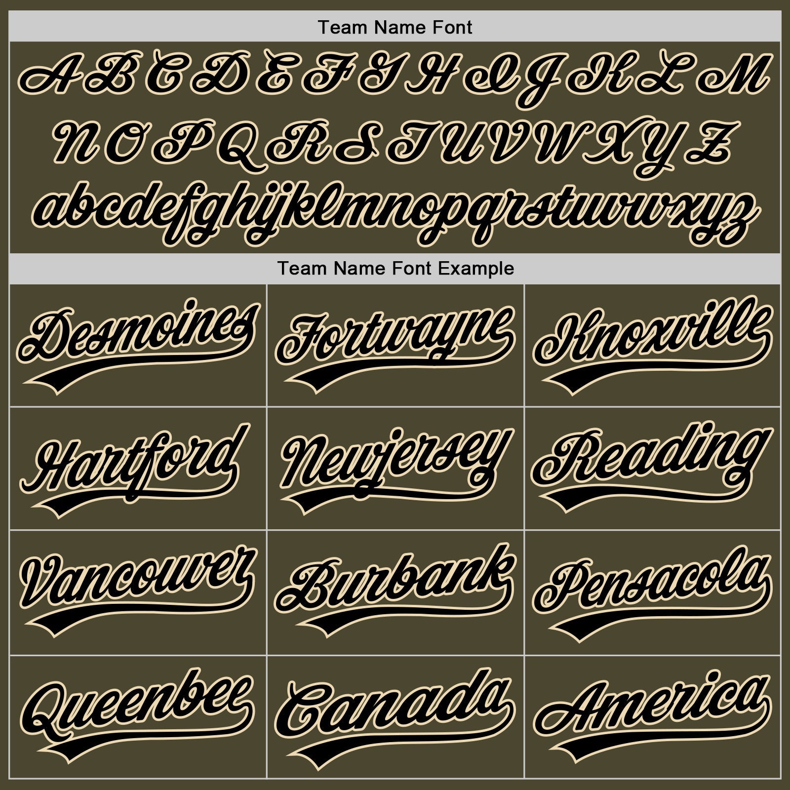 Custom Olive Black-Cream Authentic Throwback Salute To Service Baseball Jersey