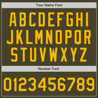 Custom Olive Gold Authentic Salute To Service Baseball Jersey