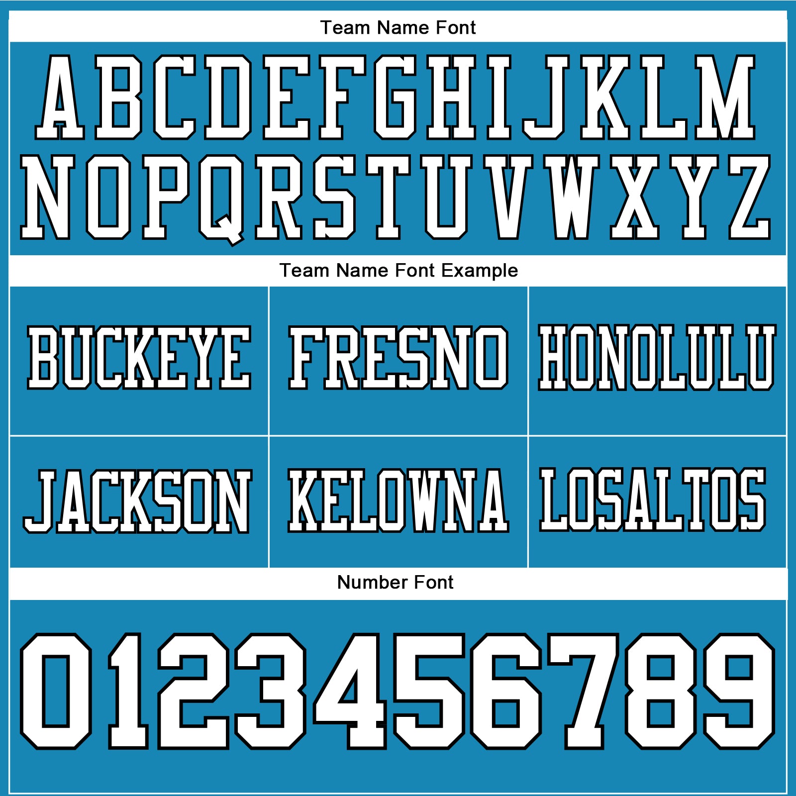 Custom Panther Blue White-Black Authentic Football Jersey