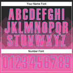 Custom Black Pink-Light Blue 3D Pattern Design Gradient Square Shape Performance Polo Shirt