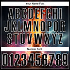 Custom Navy Black-White 3D Bowling Burning Flame Performance Polo Shirt