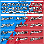 Custom Powder Blue White-Black 3D Bowling Performance Polo Shirt