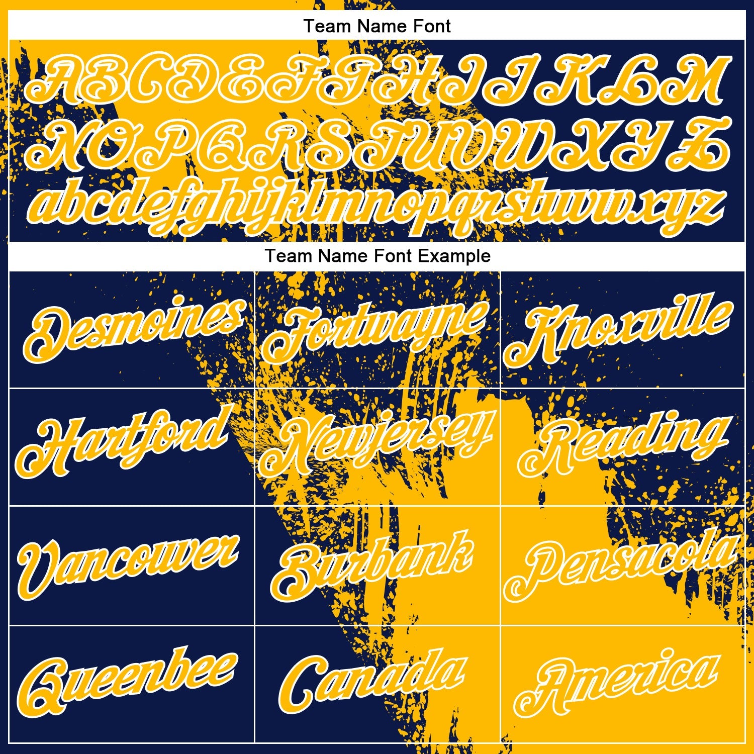 Custom Gold Navy-White 3D Pattern Design Abstract Brush Stroke Performance Polo Shirt