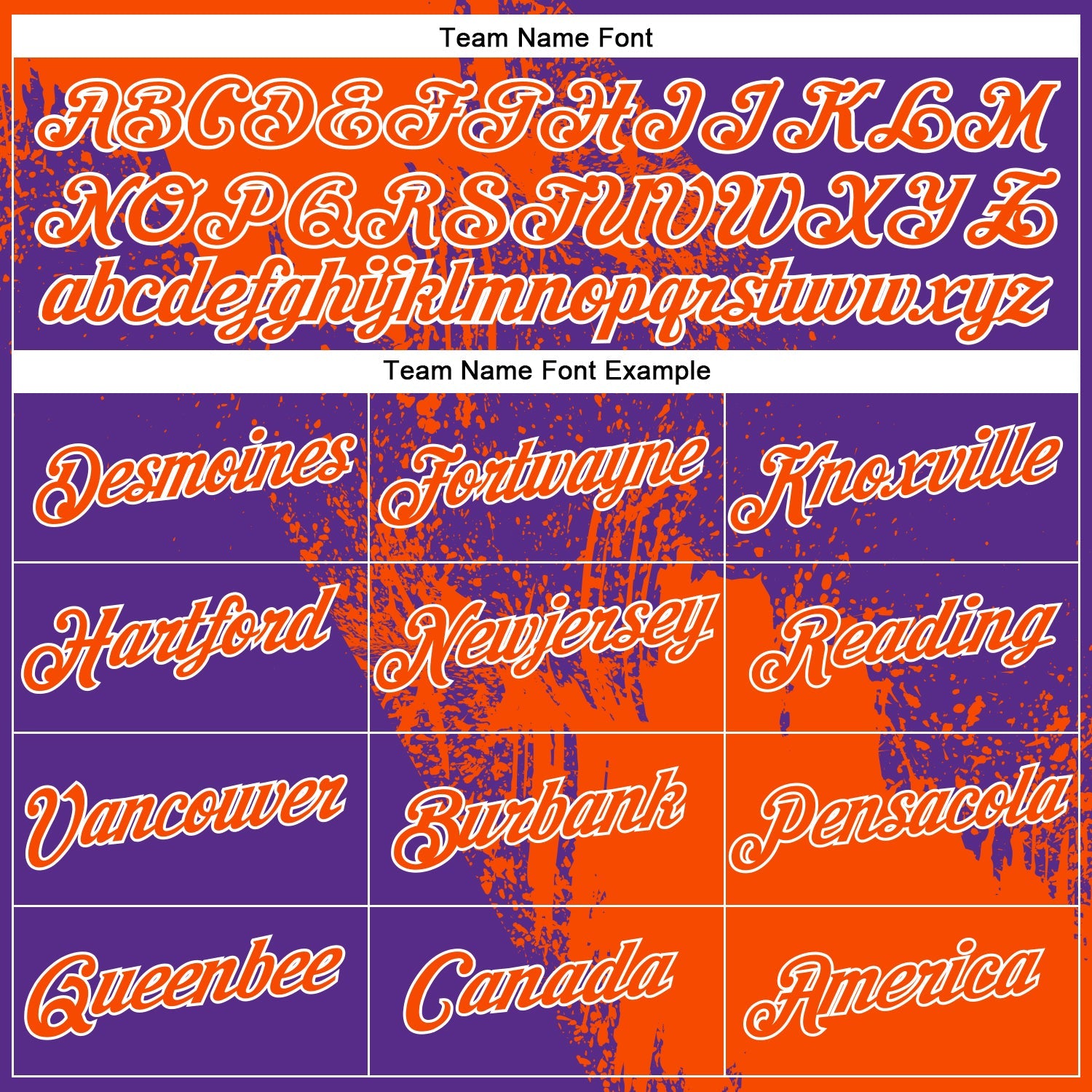 Custom Orange Purple-White 3D Pattern Design Abstract Brush Stroke Performance Polo Shirt