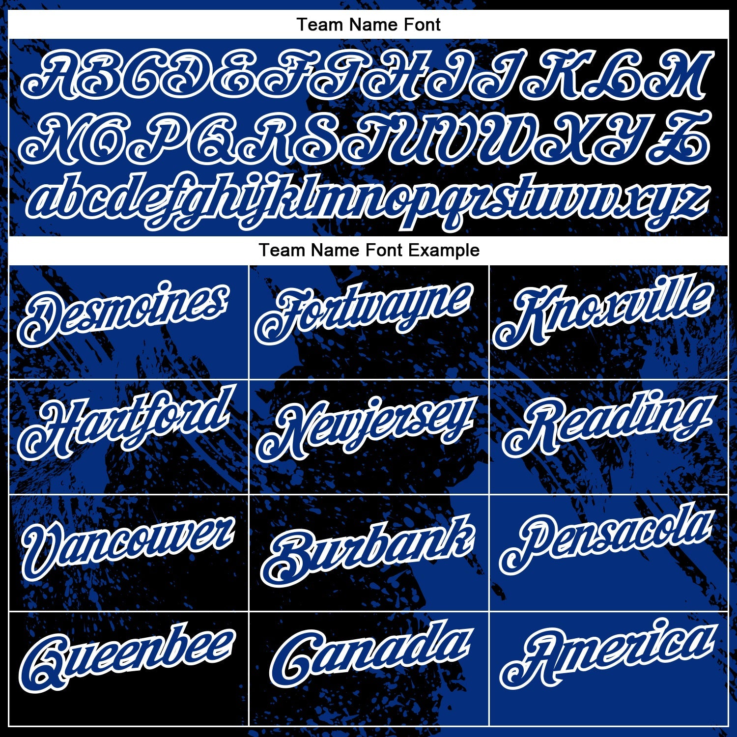 Custom Royal Black-White 3D Pattern Design Abstract Brush Stroke Performance Polo Shirt