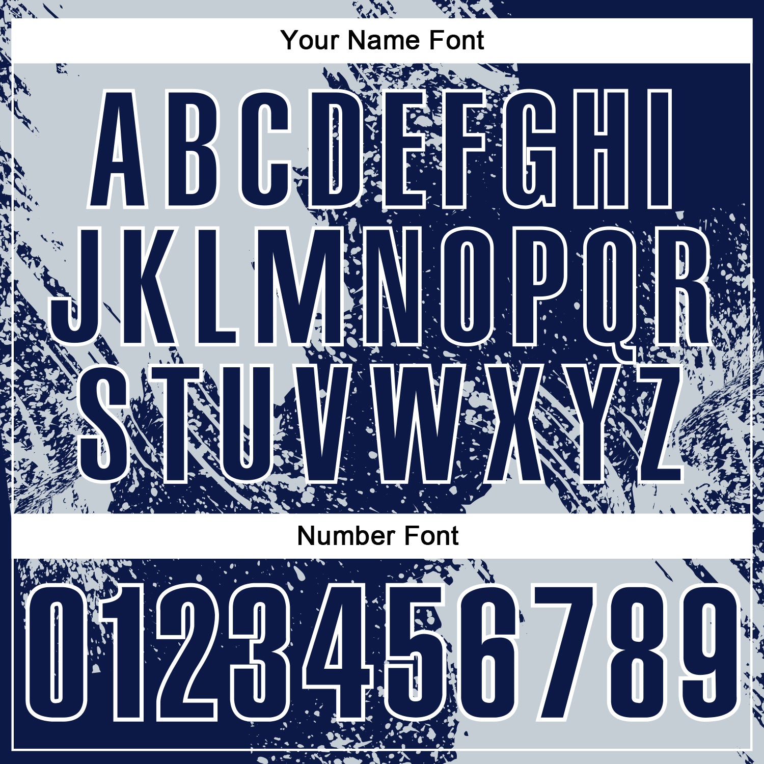 Custom Silver Navy-White 3D Pattern Design Abstract Brush Stroke Performance Polo Shirt