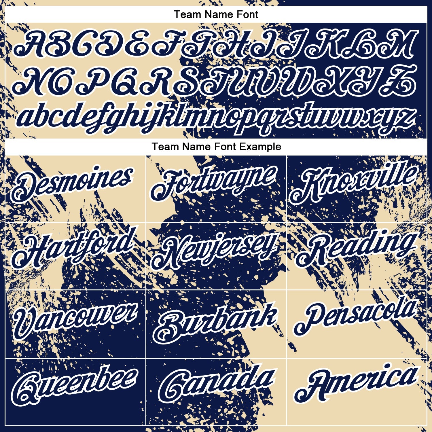 Custom Cream Navy-White 3D Pattern Design Abstract Brush Stroke Performance Polo Shirt