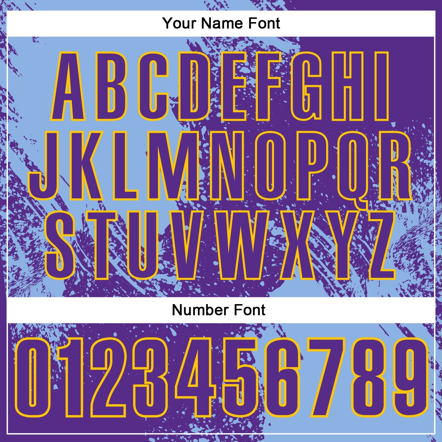 Custom Light Blue Purple-Yellow 3D Pattern Design Abstract Brush Stroke Performance Polo Shirt