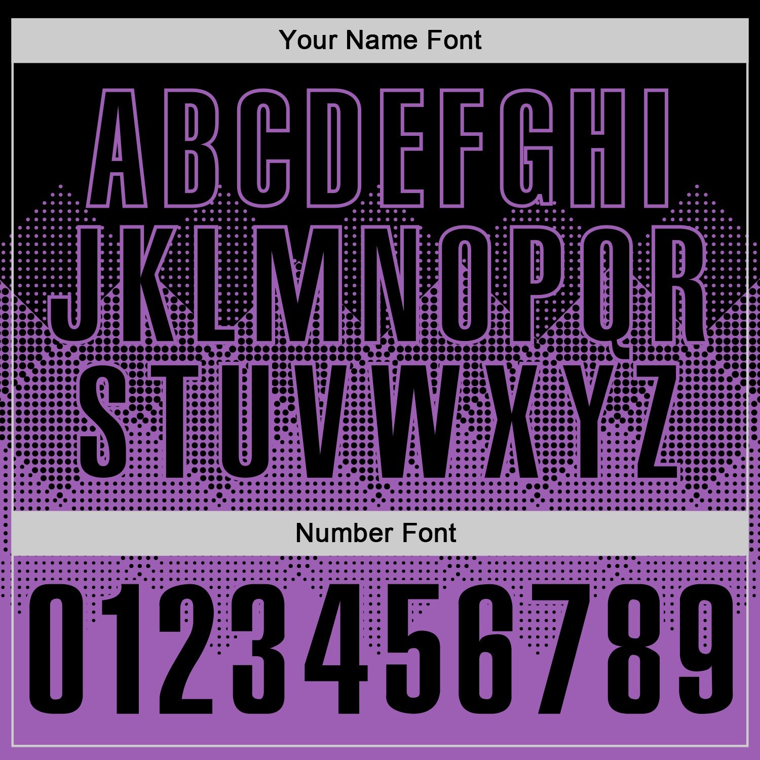 Custom Black Medium Purple 3D Gradient Square Shape Performance Polo Shirt