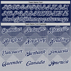 Custom Navy Gray-White 3D Gradient Square Shape Performance Polo Shirt