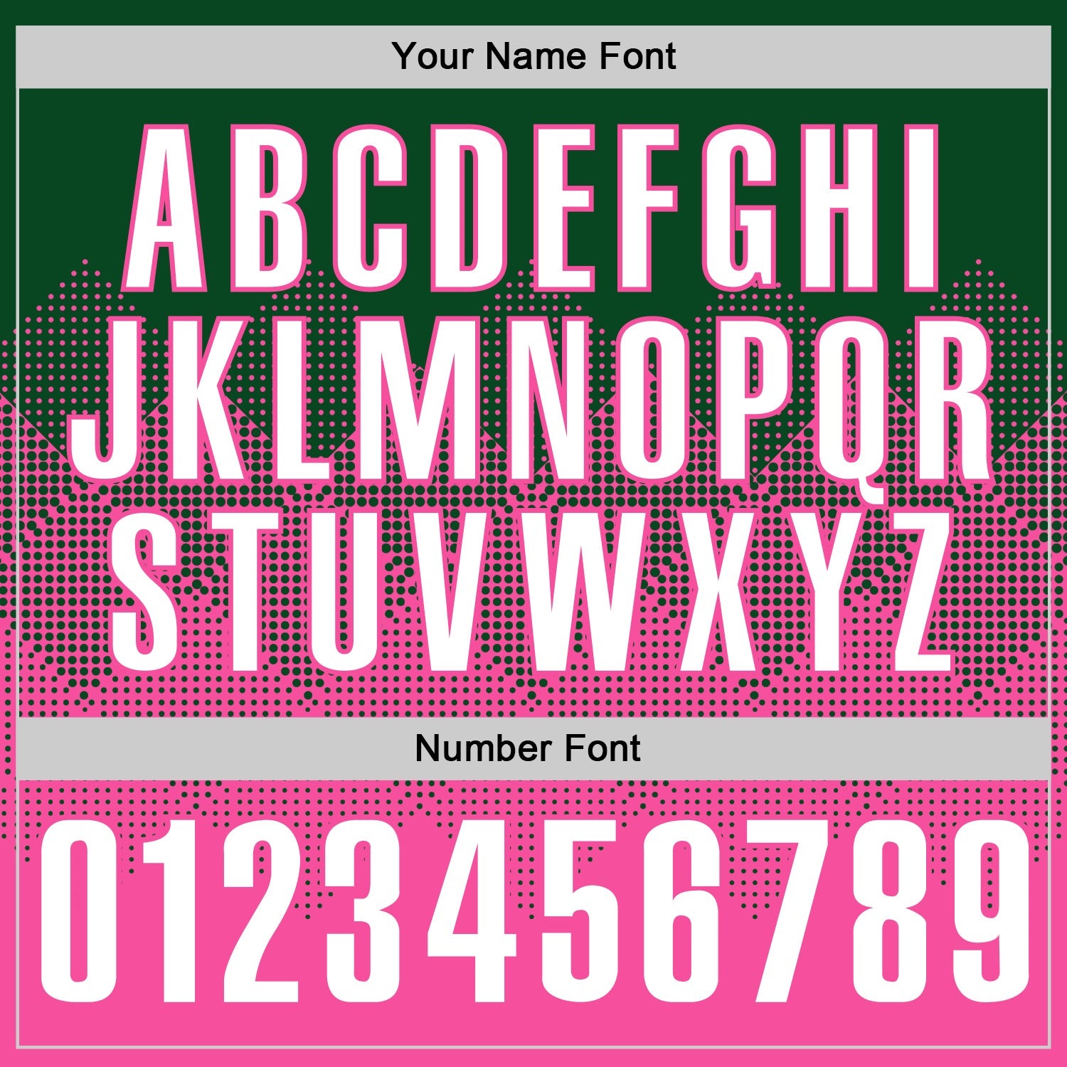 Custom Green White-Pink 3D Gradient Square Shape Performance Polo Shirt