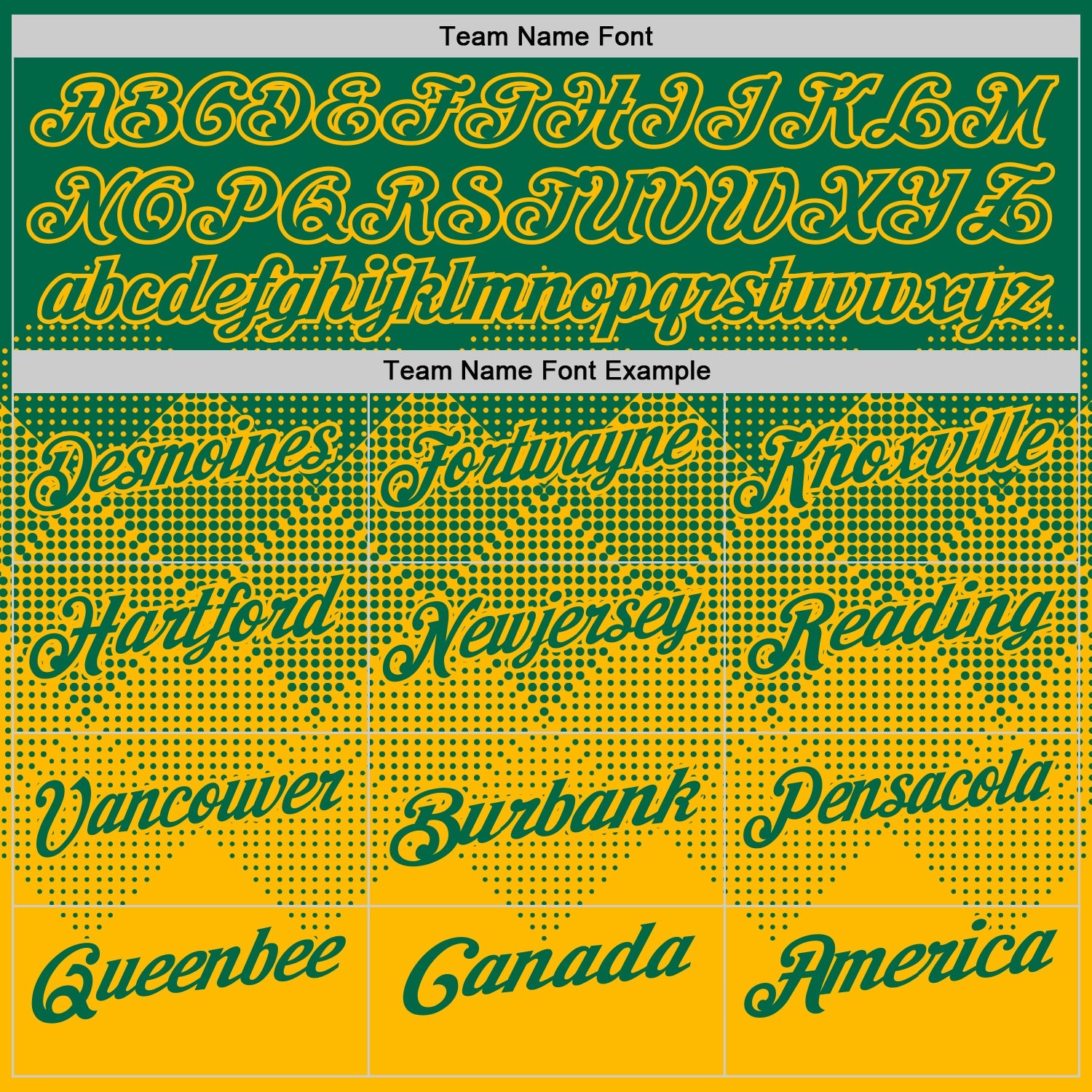 Custom Kelly Green Gold 3D Gradient Square Shape Performance Polo Shirt