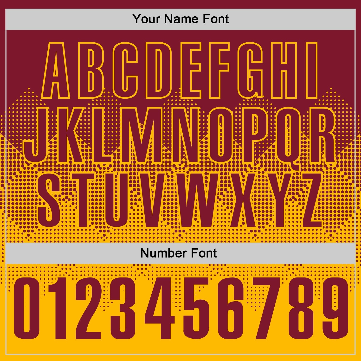 Custom Crimson Gold 3D Gradient Square Shape Performance Polo Shirt