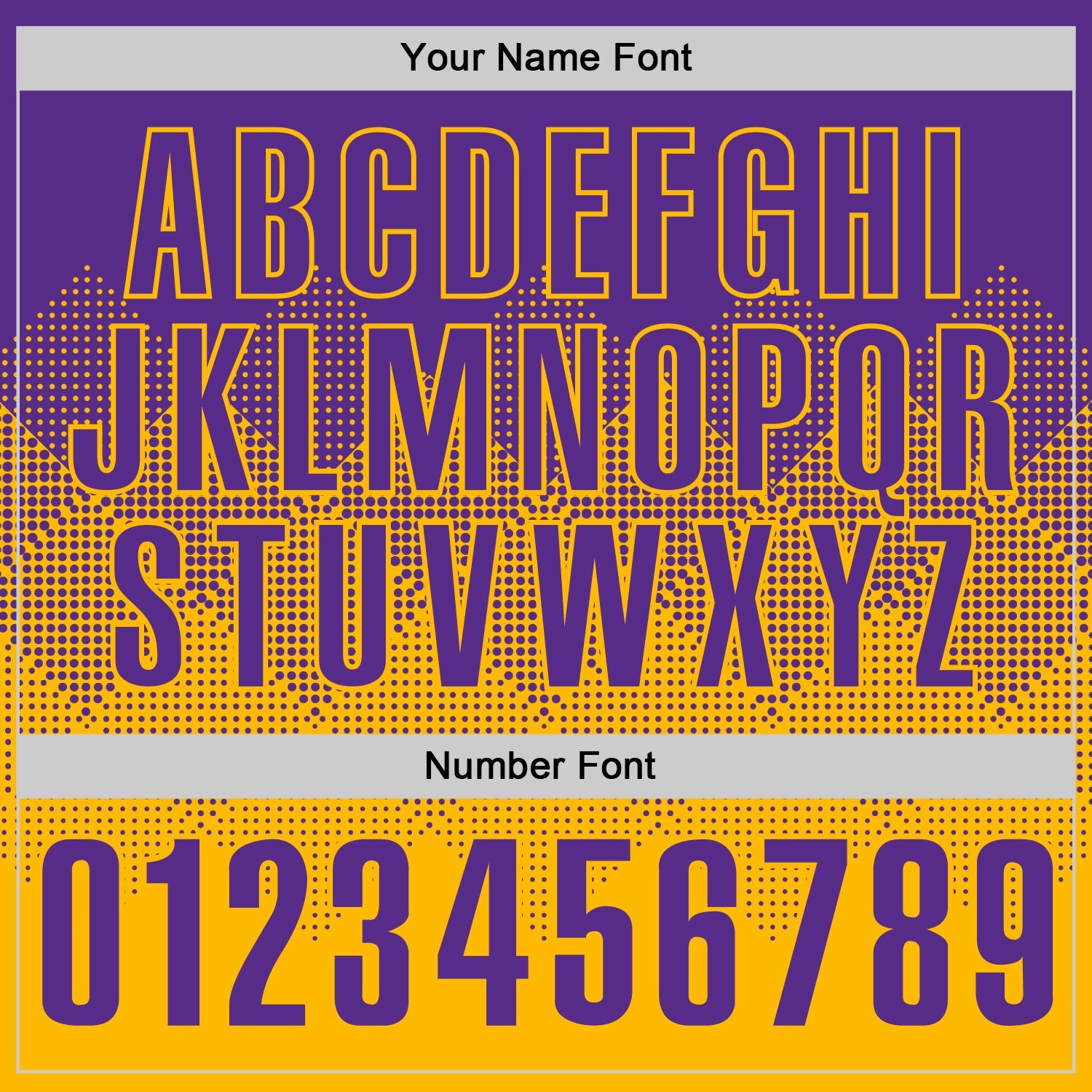 Custom Purple Gold 3D Gradient Square Shape Performance Polo Shirt